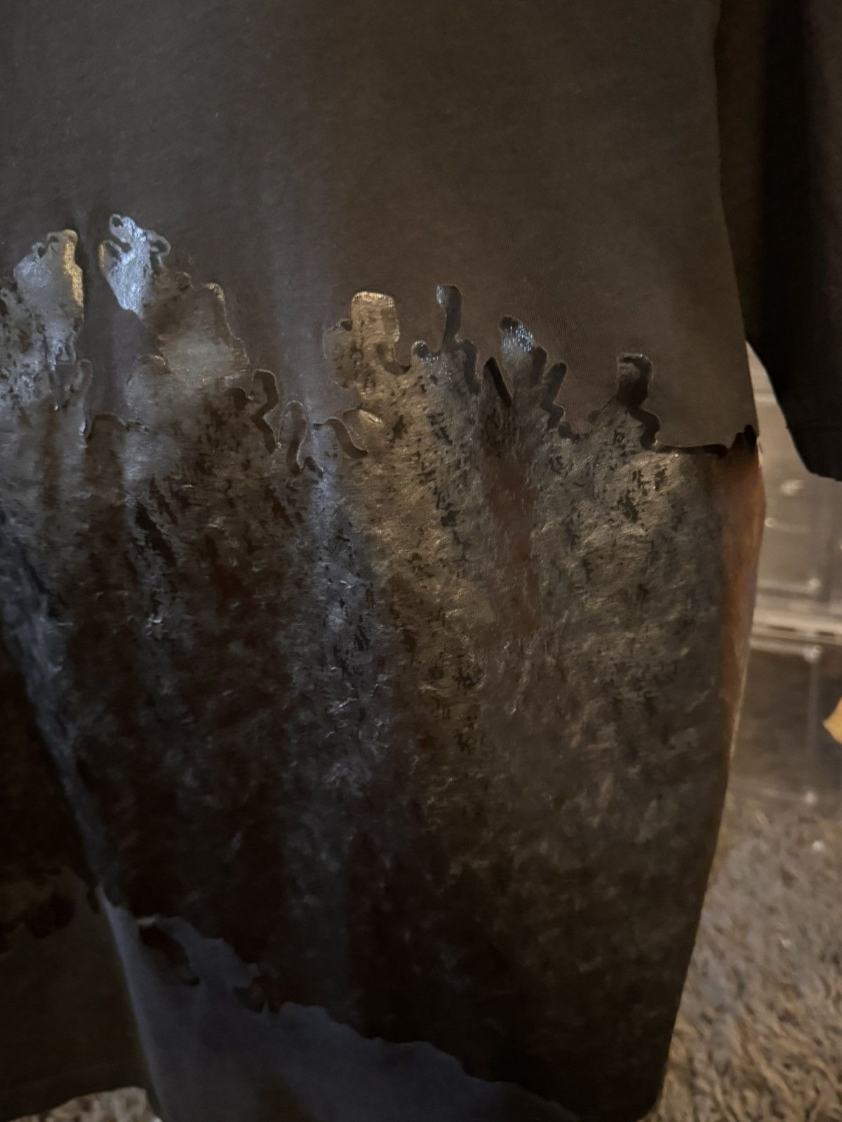 Balenciaga Vintage Balenciaga Black T-shirt Size US XL / EU 56 / 4 - 2 Thumbnail