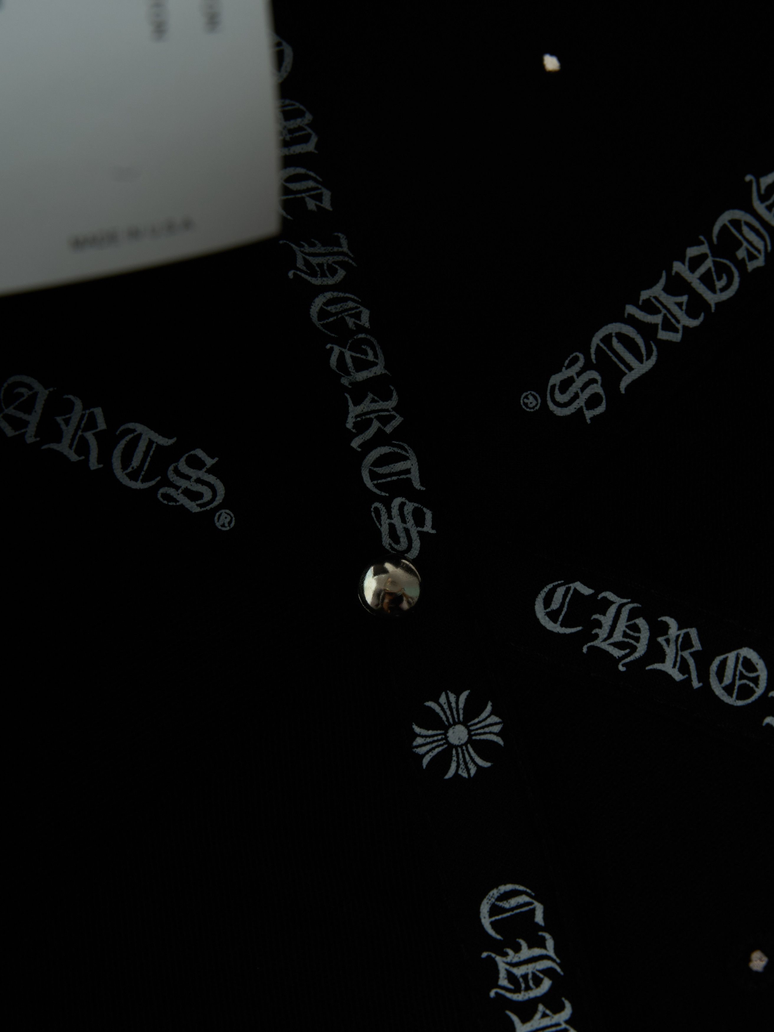 Chrome Hearts Chrome Hearts Vertical Logo Hat Black denim Size ONE SIZE - 7 Thumbnail