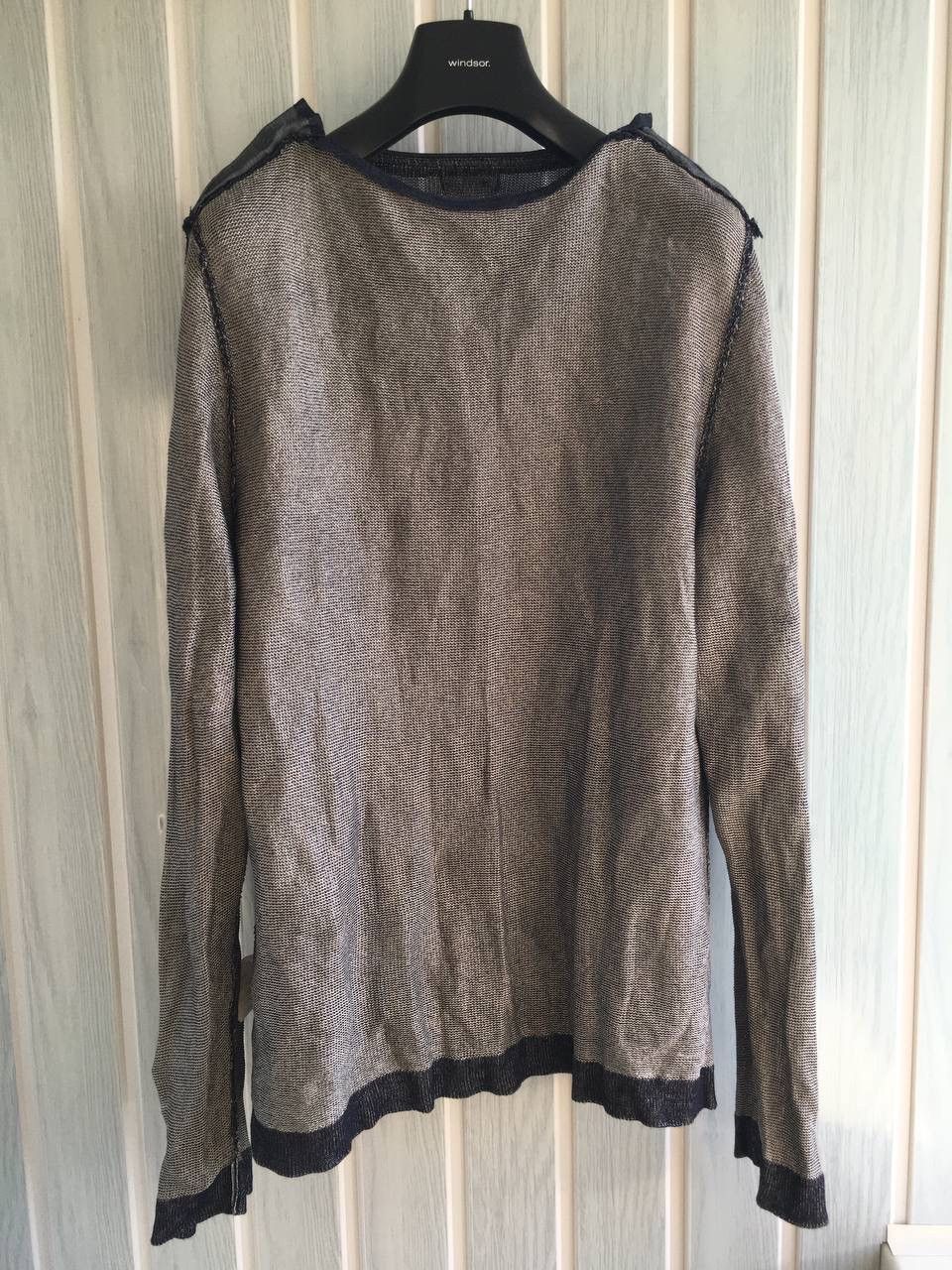 Iceberg × Vintage Vintage Iceberg Metal Knit Viscose Gilmar Pullover Sweater Size US XL / EU 56 / 4 - 14 Thumbnail