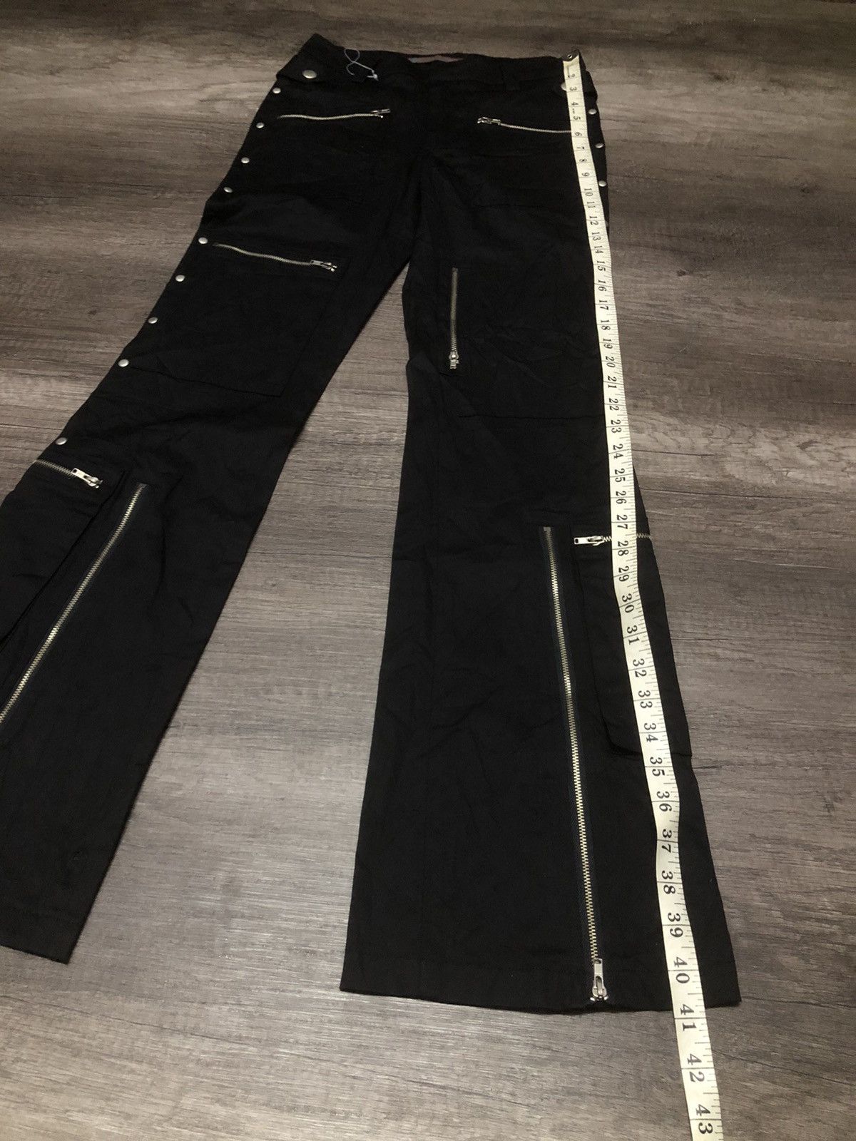 If Six Was Nine × Le Grande Bleu (L.G.B.) Toco Toco Pant Multi Pocket Bondage Style Size 27" / US 4 / IT 40 - 19 Thumbnail