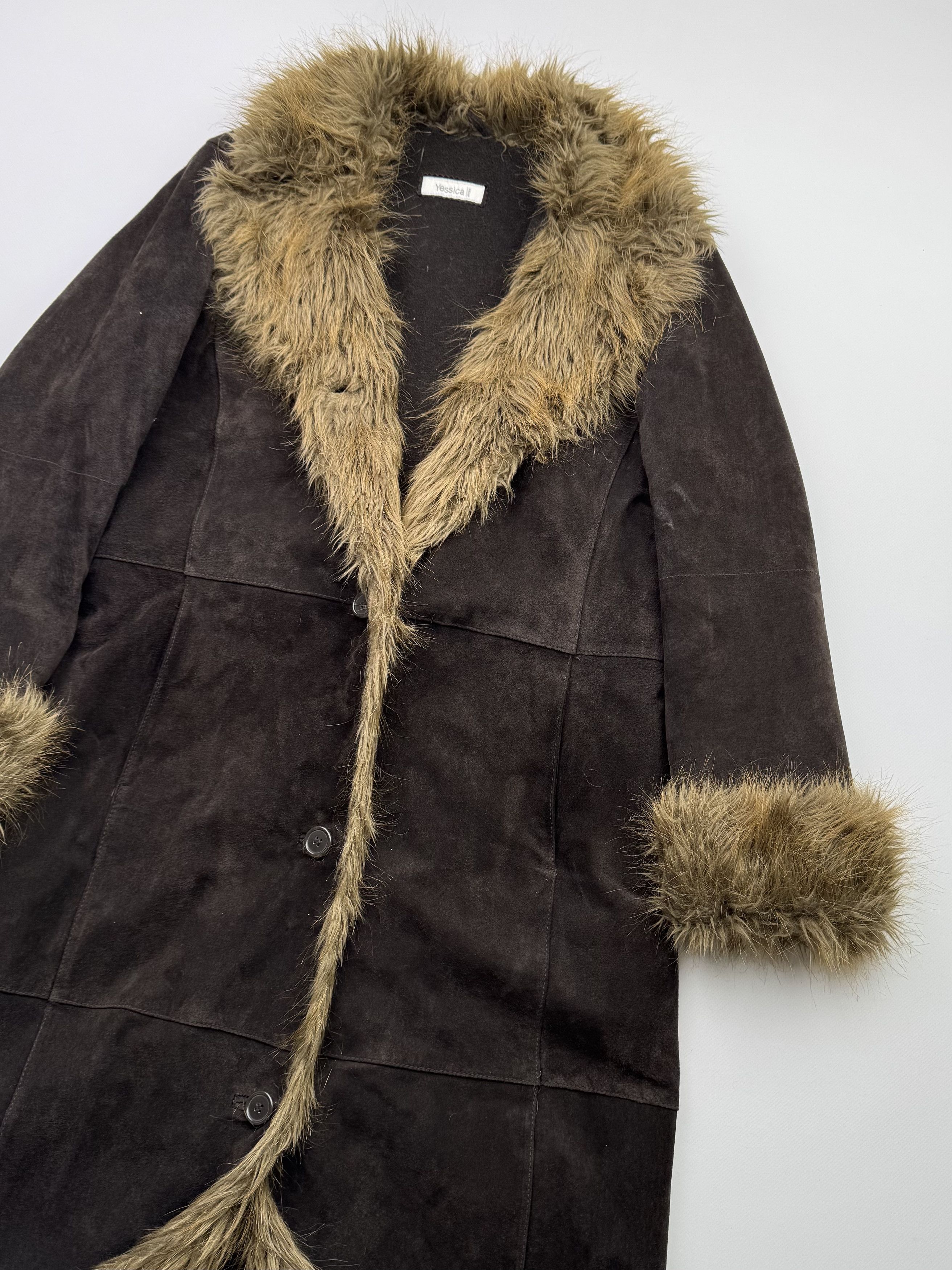 Japanese Brand Vintage Suede Leather Jacket B430(V437)E2 Size M / US 6-8 / IT 42-44 - 3 Thumbnail