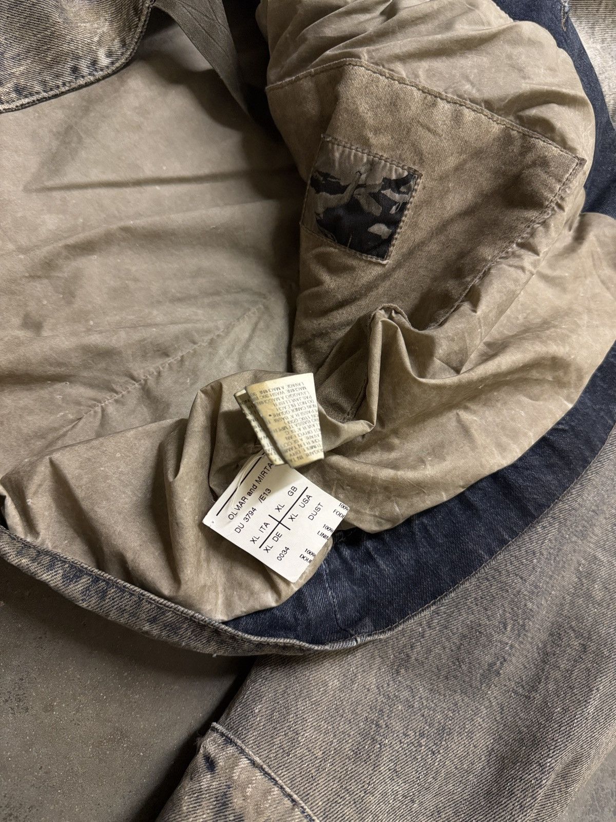 Rick Owens Rick Owens Olmar & Mirta Dust Trucker Jacket Size US XL / EU 56 / 4 - 6 Thumbnail