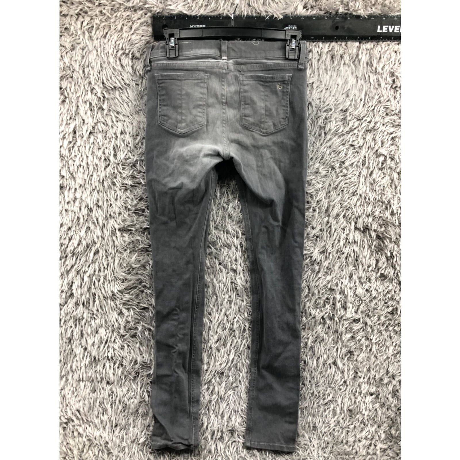 Rag & Bone rag & bone Jeans Womens 27 Skinny Gray Medium Modern 5-Pocket Regular Jeans Size 32" / US 10 / IT 46 - 5 Thumbnail