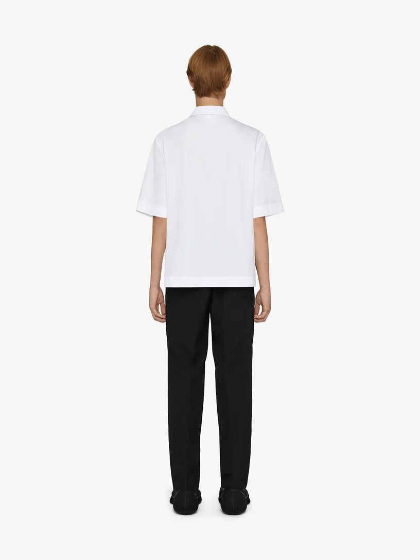 Givenchy 1srvl11e0725 SS Boxy Fit Shirt in White Size US M / EU 48-50 / 2 - 4 Thumbnail