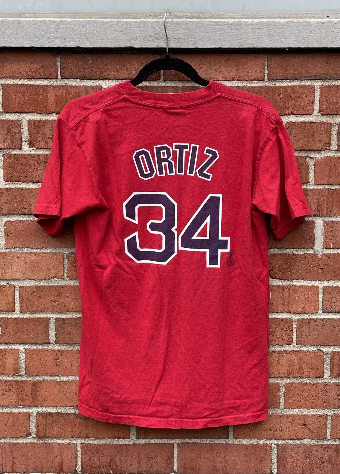Majestic Vintage Boston Red Sox Shirt David Ortiz 34 MLB Majestic tee Size US L / EU 52-54 / 3 - 5 Thumbnail