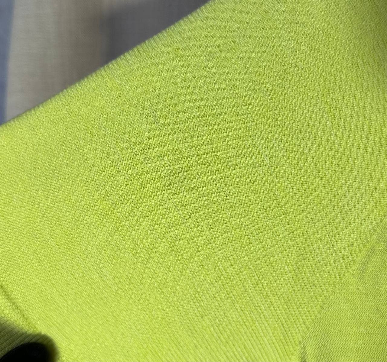 Adidas × Stella McCartney Adidas by Stella McCartney T-shirt 1/2 zip green wool mixed Size S / US 4 / IT 40 - 4 Thumbnail