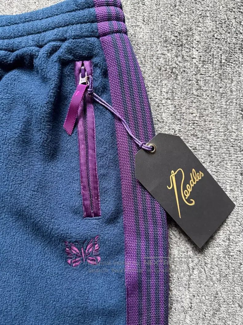 Needles Needles size L Embroidered fleece trousers Size US 30 / EU 46 - 2 Thumbnail