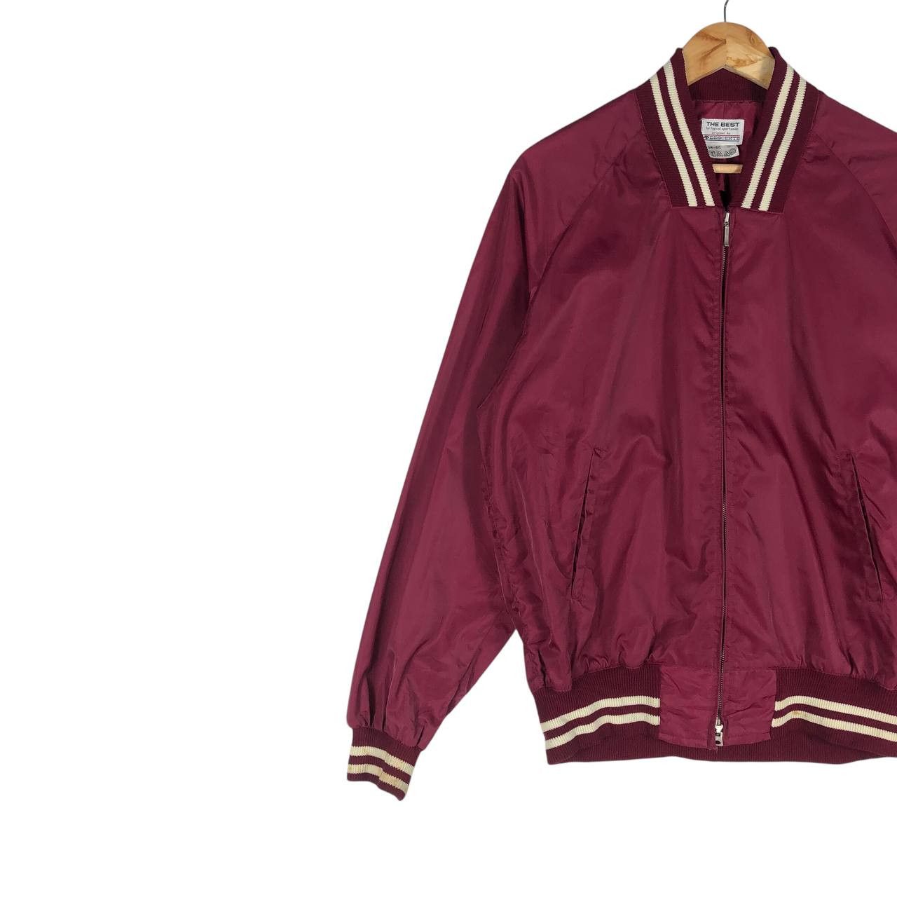 Descente × Japanese Brand Vintage The Best Descente Zipper Varsity Jacket Size US L / EU 52-54 / 3 - 2 Thumbnail