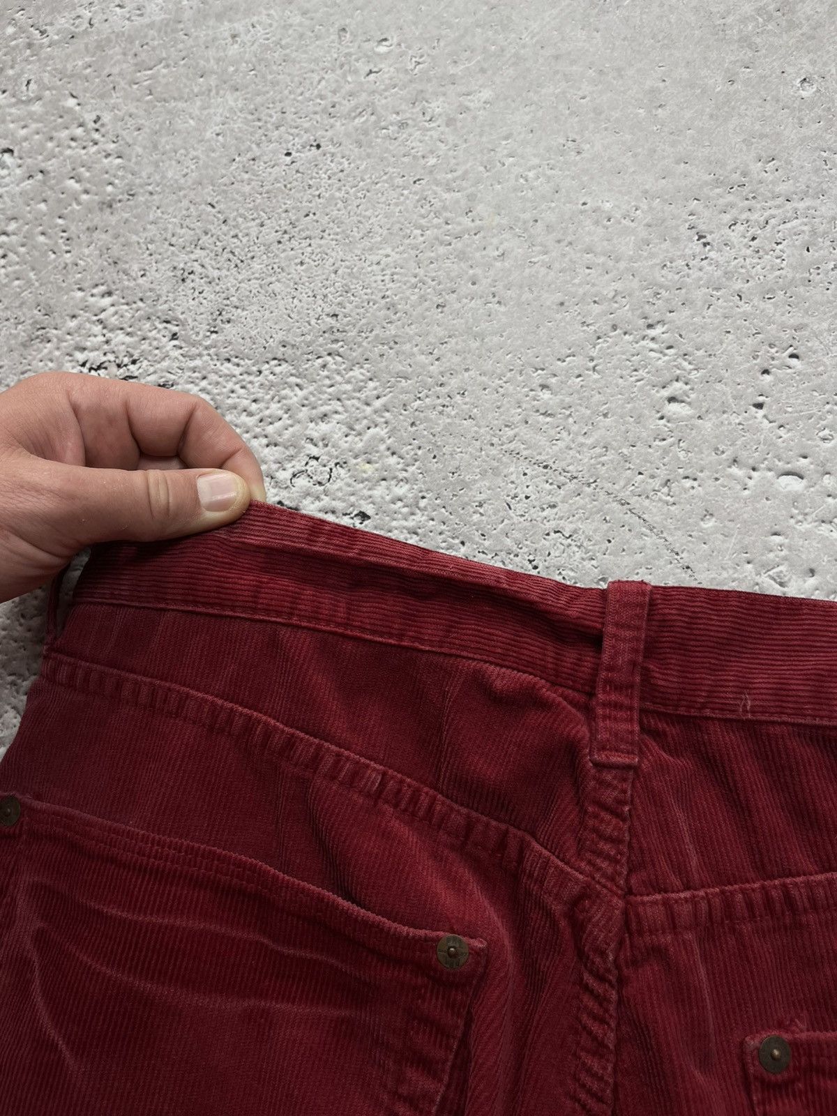 Polo Ralph Lauren Vintage Polo Ralph Lauren Red Corduroy Pants 34x34 Size US 34 / EU 50 - 7 Thumbnail