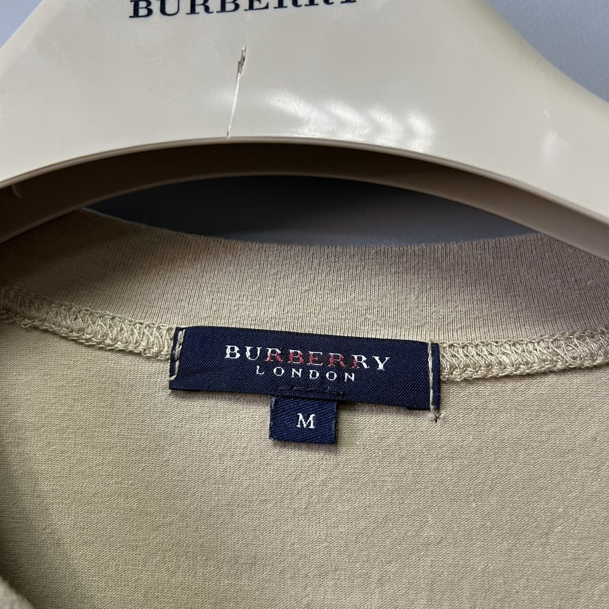 Burberry Burberry Vintage Beige Long Sleeve t shirt nova check Size US M / EU 48-50 / 2 - 9 Thumbnail