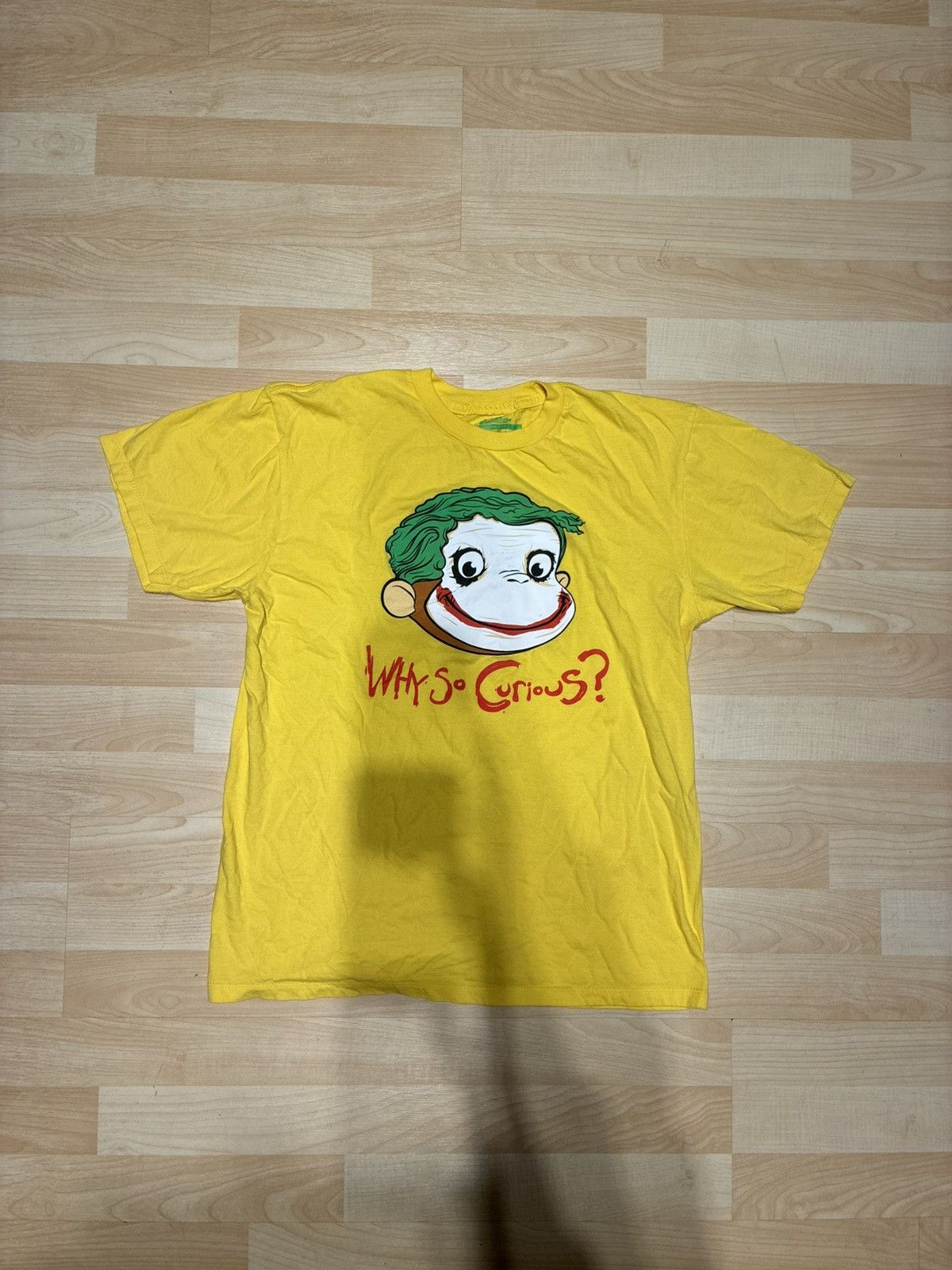 Vintage Curious George X Joker Parody tee Size US M / EU 48-50 / 2 - 1 Thumbnail