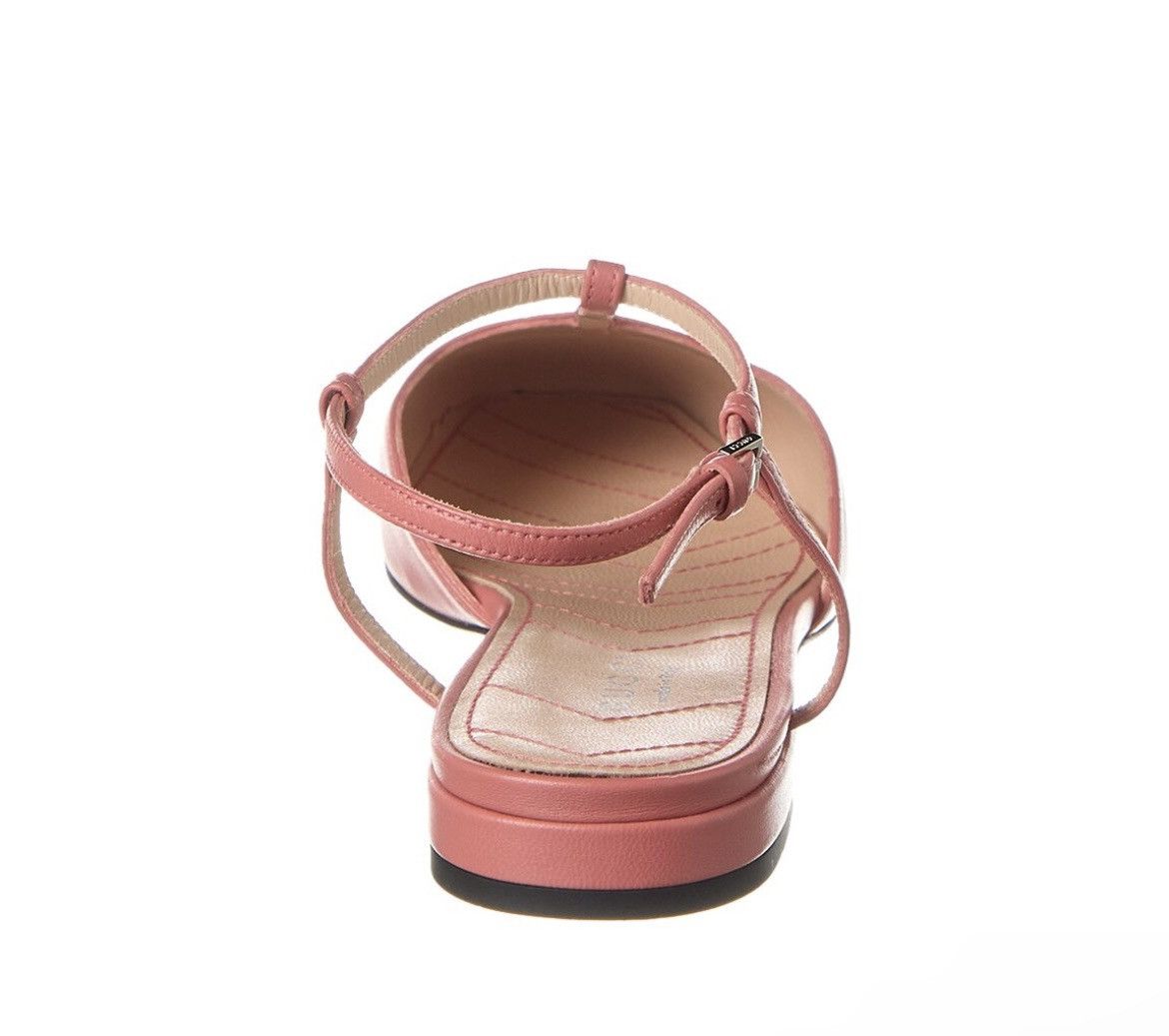 Gucci Gucci Double G Leather T-Strap ballerinas Ballet Flat Size US 8.5 / IT 38.5 - 4 Thumbnail