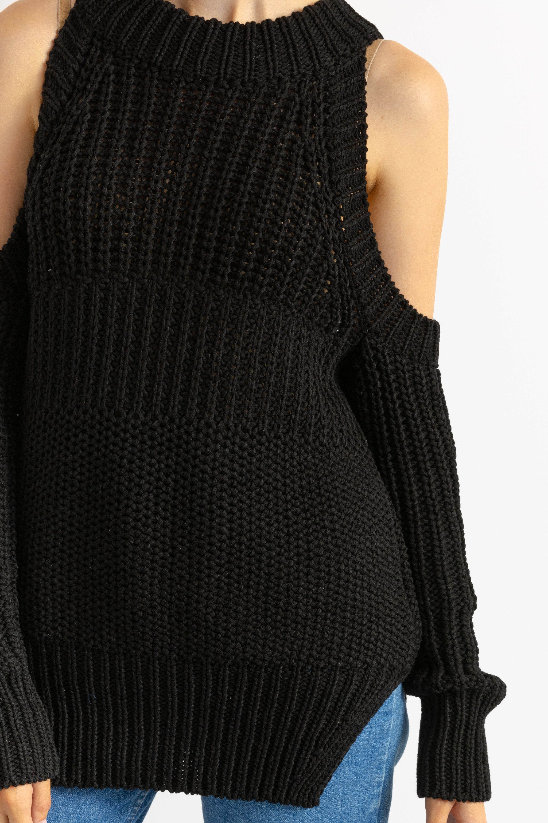 Diesel DIESEL Women's Black Label Cotton Vintage Sweater 6022 Size XS / US 0-2 / IT 36-38 - 9 Thumbnail