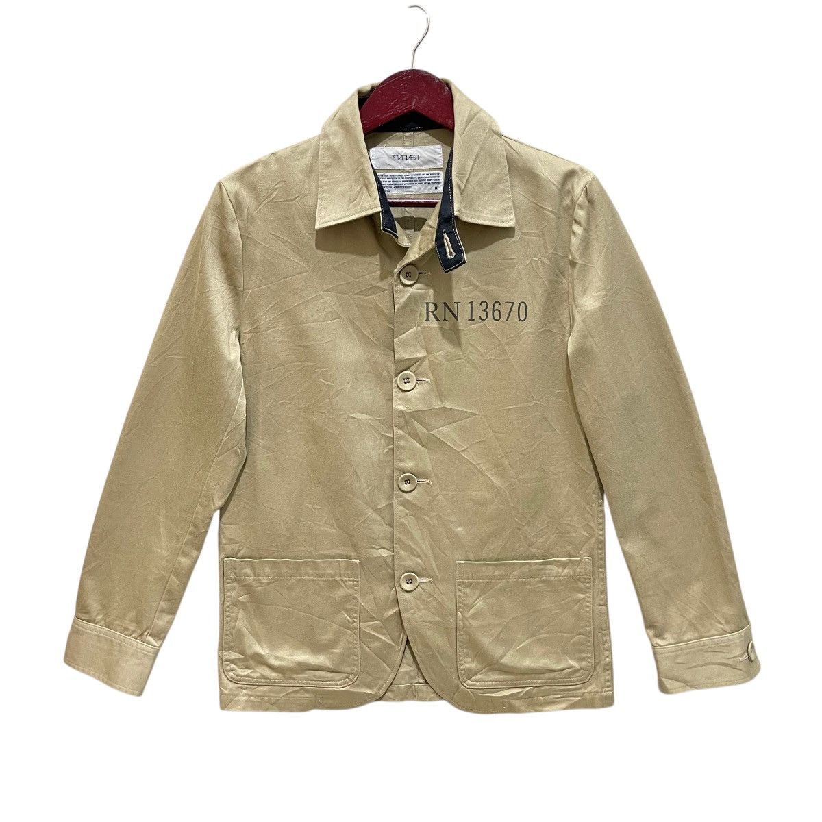 Japanese Brand × Sandinista MFG Japanese Brand Sandinista Button Utility Jacket Size US M / EU 48-50 / 2 - 1 Thumbnail
