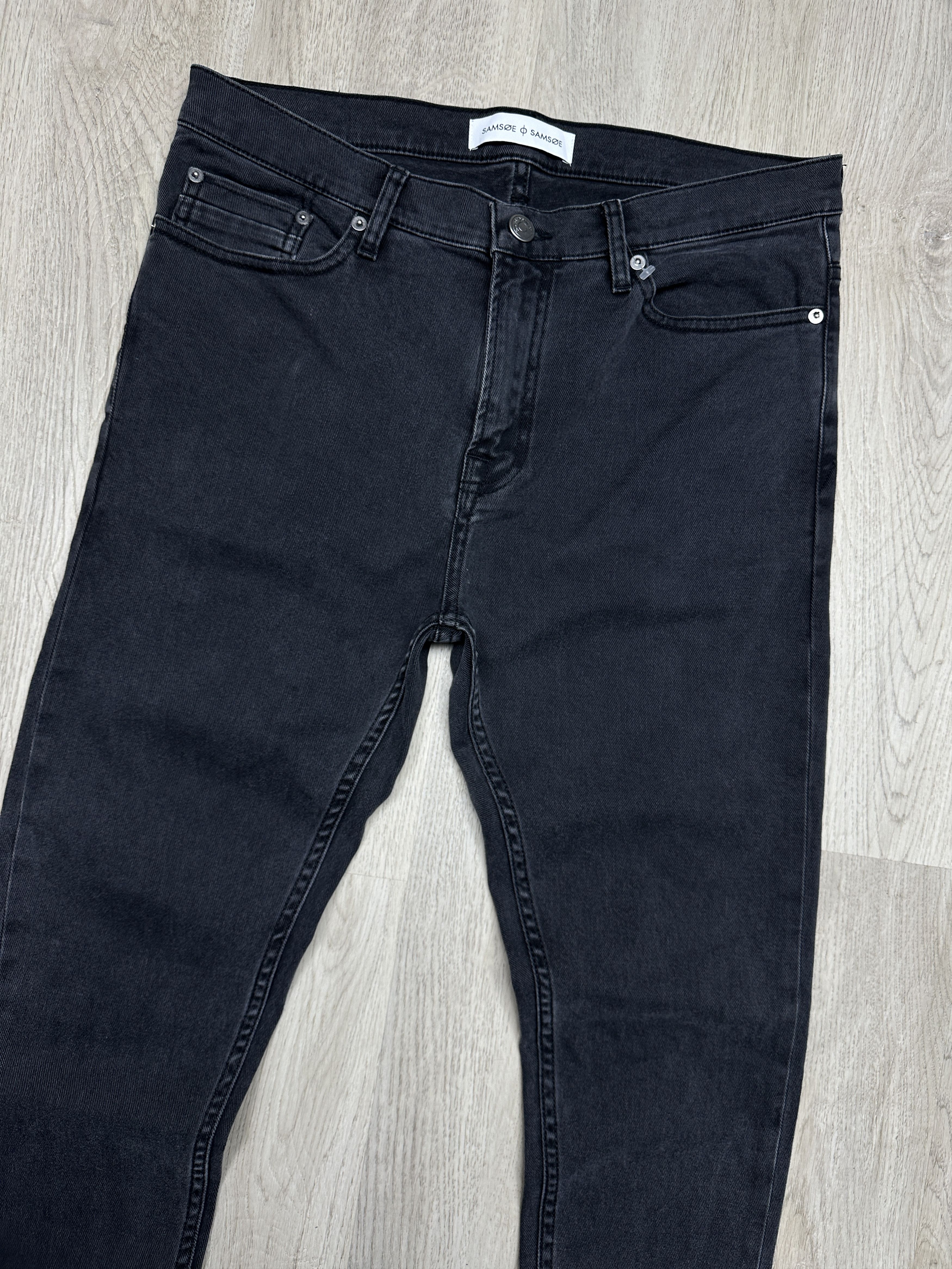 Samsoe Samsoe Samsoe & Samsoe Mens Denim Pants Jeans Size US 32 / EU 48 - 2 Thumbnail