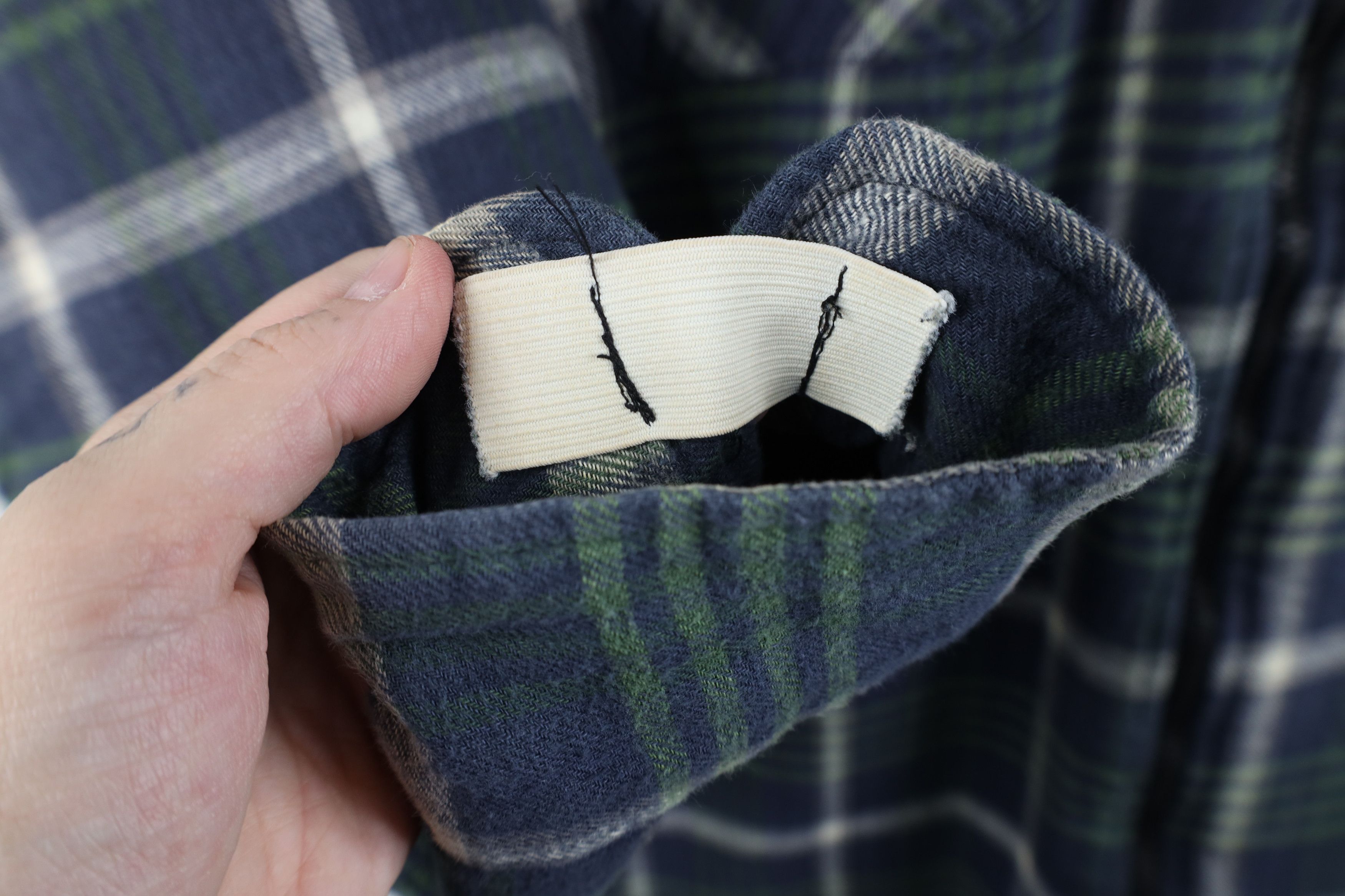 Vintage Vintage 90s Streetwear Fleece Lined Flannel Shirt Jacket Size US XXL / EU 58 / 5 - 5 Thumbnail