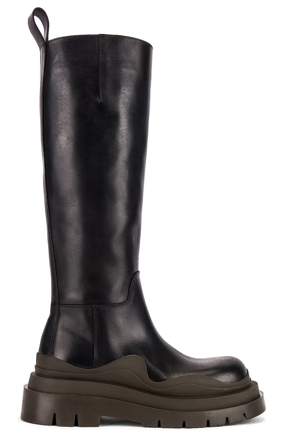 image of Bottega Veneta O1Loc1C0324 667917 Tire Boots In Black, Women's