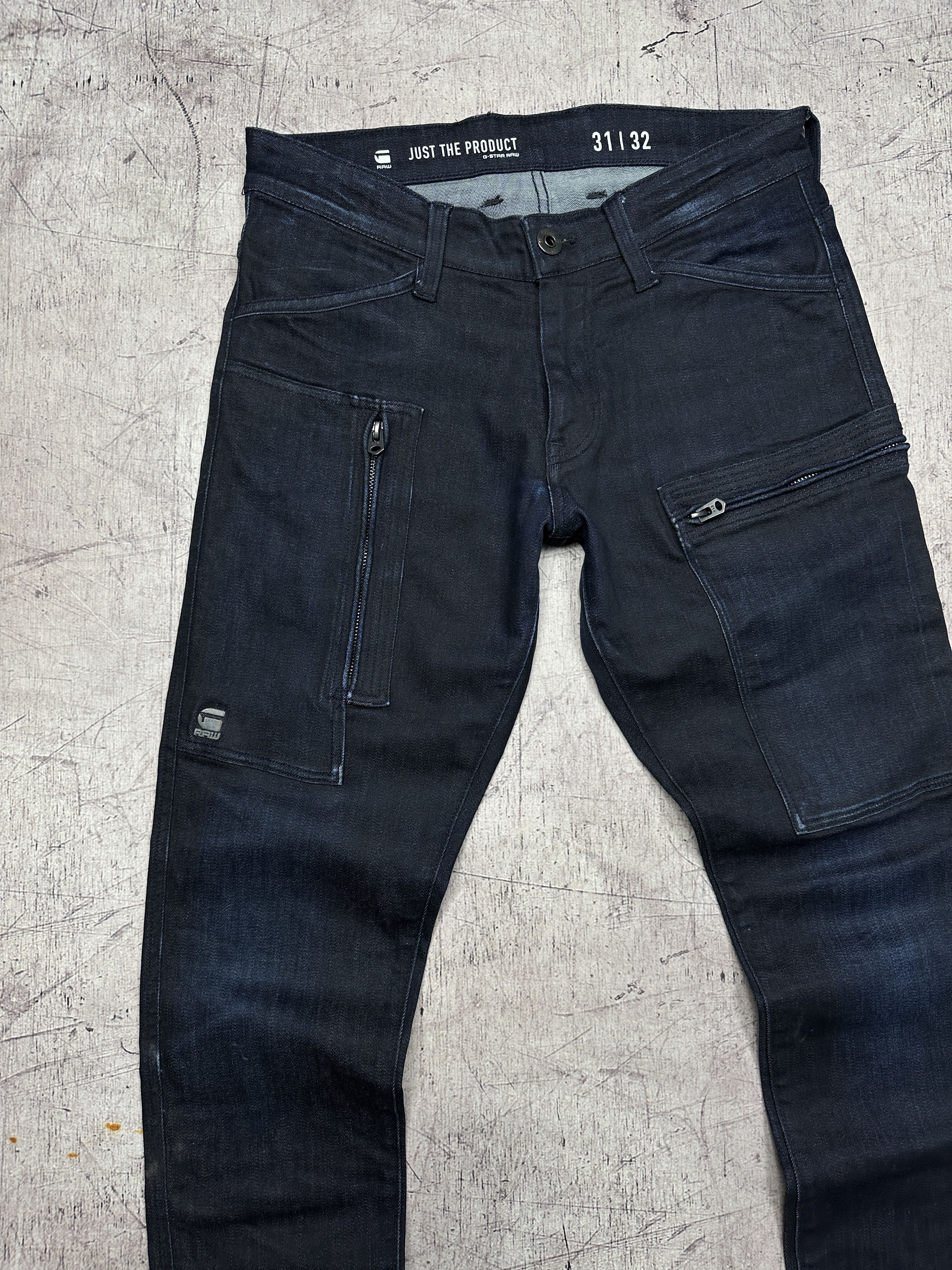 G-Star G Star Raw Powel Super Slim Tapered Mens Denim Pants Jeans Size US 31 - 2 Thumbnail