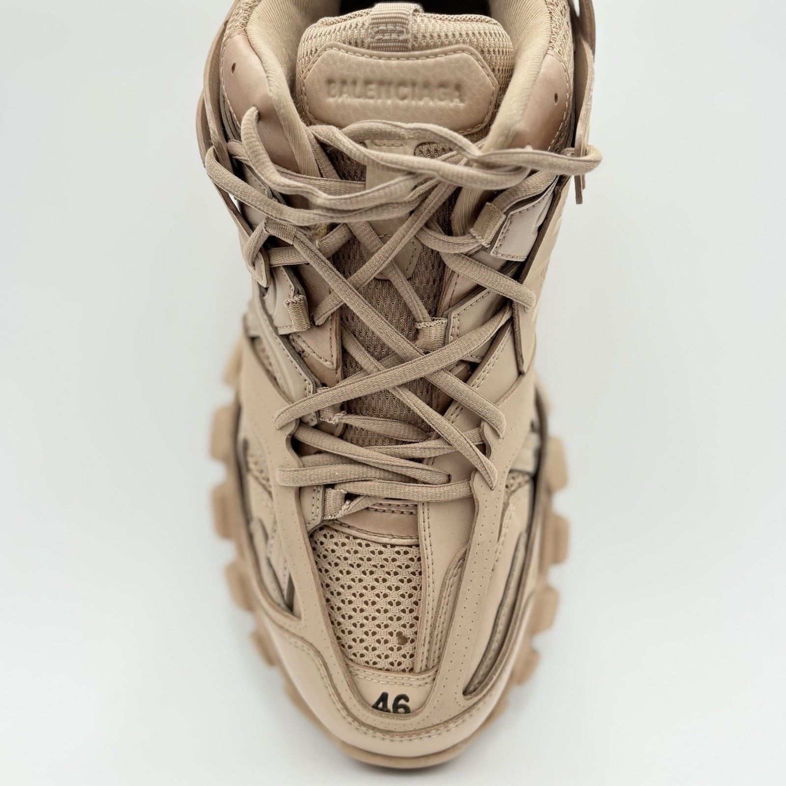 Balenciaga Balenciaga Track Sneaker ' Beige ' | GOOD CONDITION Size US 13 / EU 46 - 5 Thumbnail