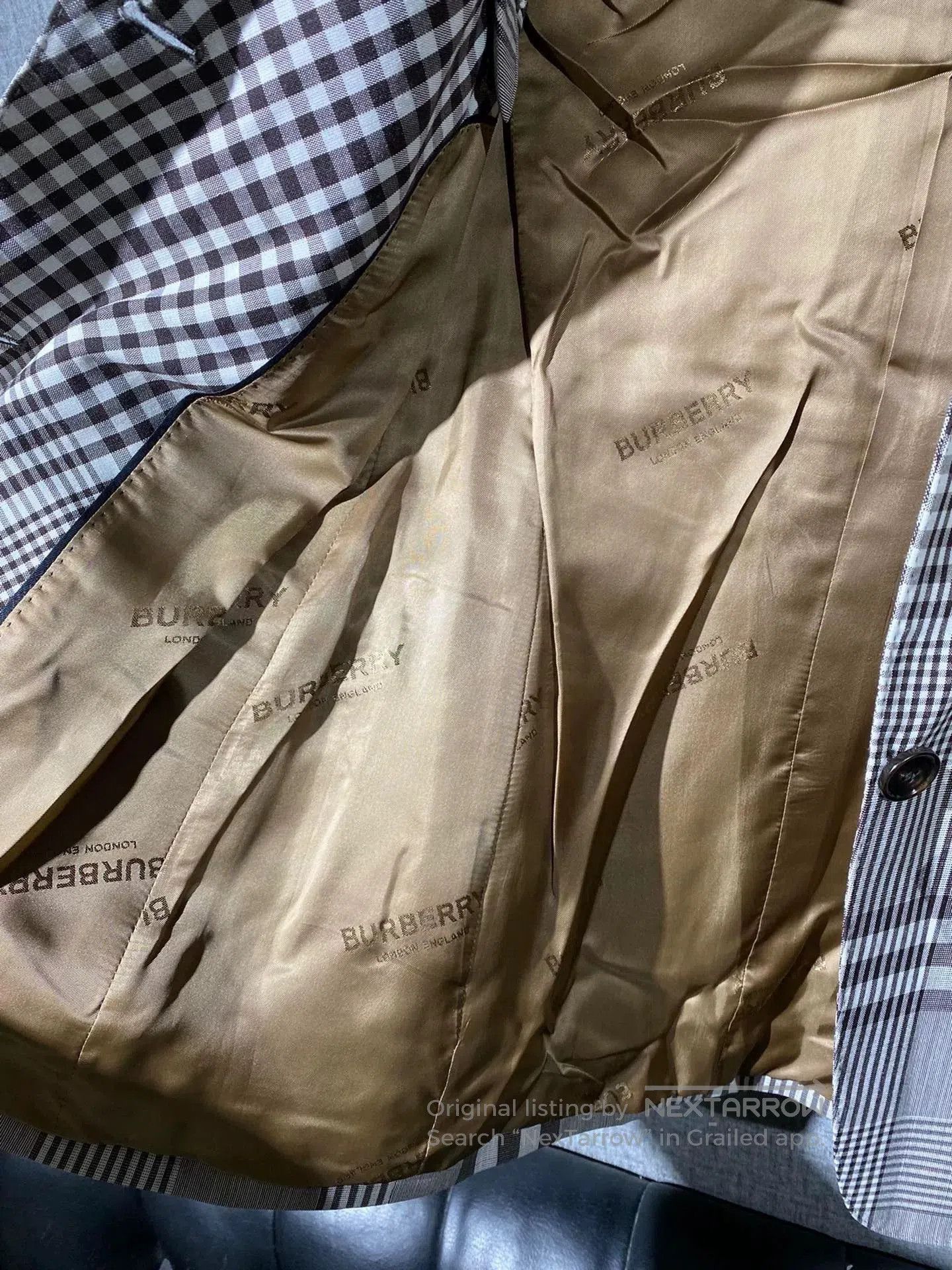 Burberry burberry women's plaid blazer jacket with tags. Size M / US 6-8 / IT 42-44 - 5 Thumbnail