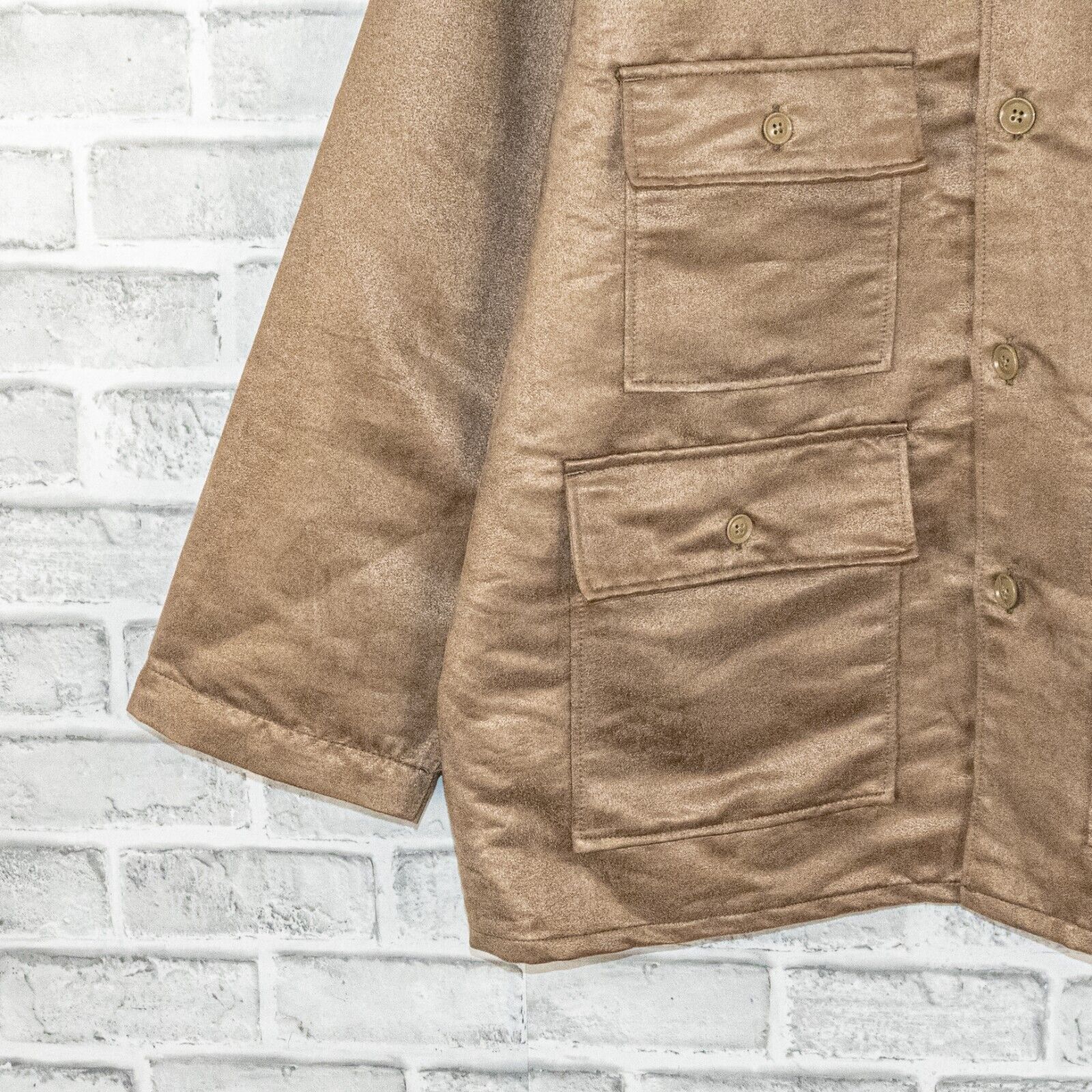Engineered Garments ENGINEERED GARMENTS NY BA Shirt Jacket Suede faux leather Size US S / EU 44-46 / 1 - 7 Thumbnail