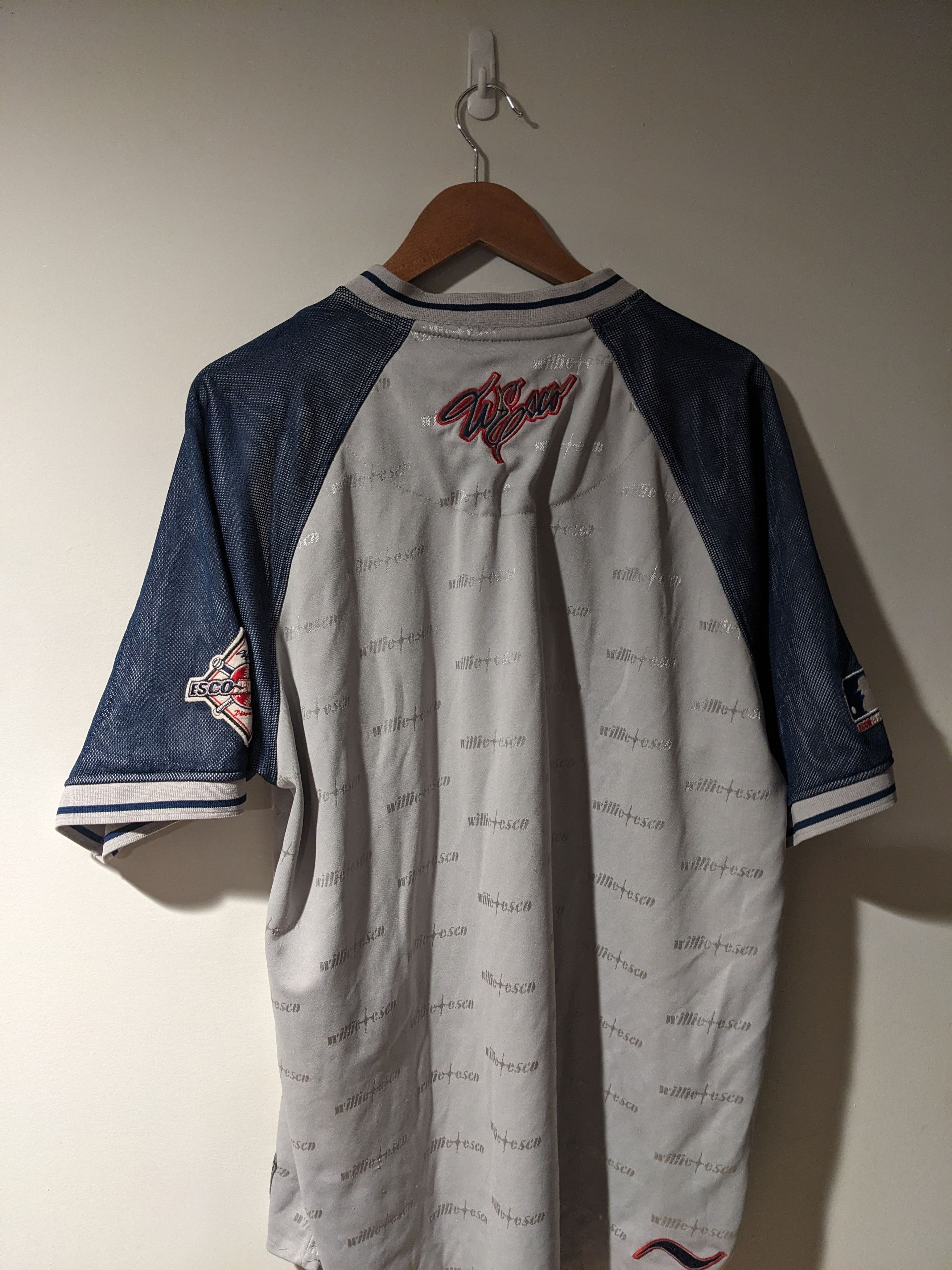 New York Yankees × Vintage Vintage Y2K New York Yankees ESCO Athletic Baseball Jersey Size US L / EU 52-54 / 3 - 9 Thumbnail