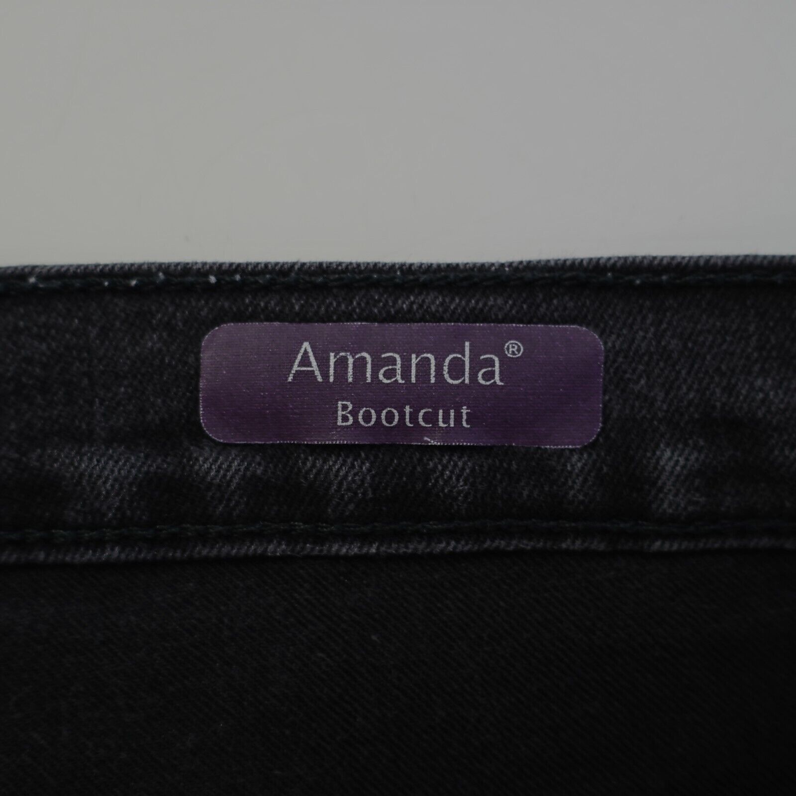 Gloria Vanderbilt Gloria Vanderbilt Amanda Bootcut Black Denim 18W 40/31 High Size 36" / US 14 / IT 50 - 6 Thumbnail