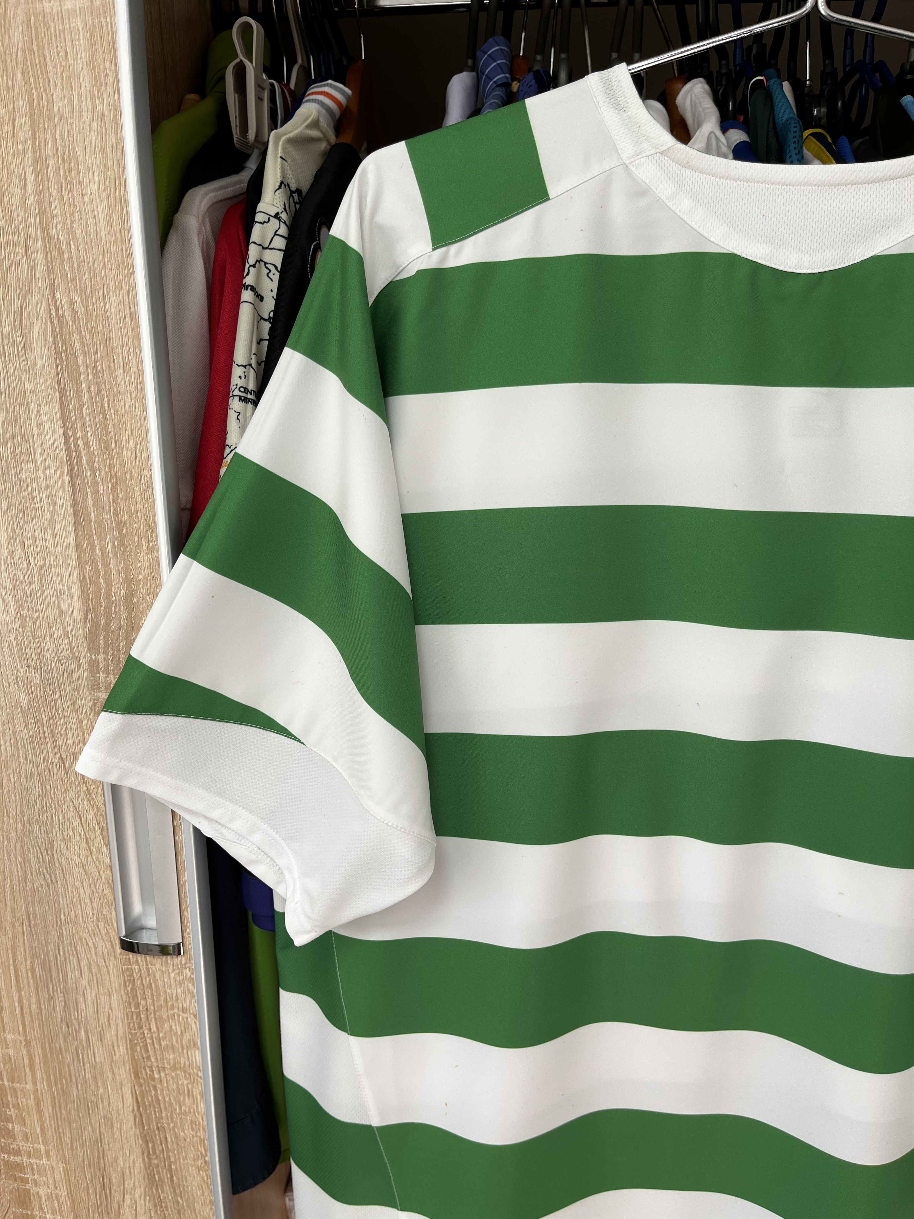 Nike ⚽️ CELTIC 2005/06 NIKE HOME FOOTBALL JERSEY SOCCER SHIRT Size US XXL / EU 58 / 5 - 10 Thumbnail