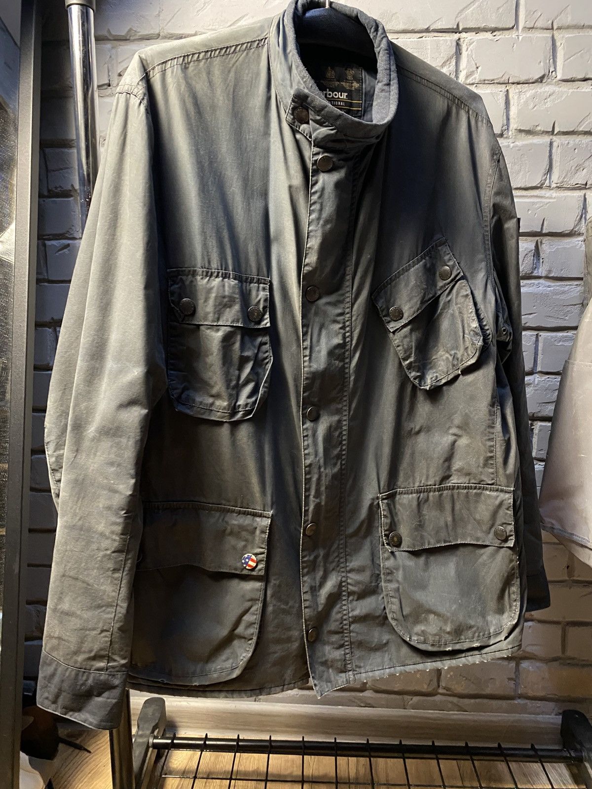 Barbour Barbour International Steve McQueen Waxed Jacket XXL Vintage Size US XXL / EU 58 / 5 - 5 Thumbnail