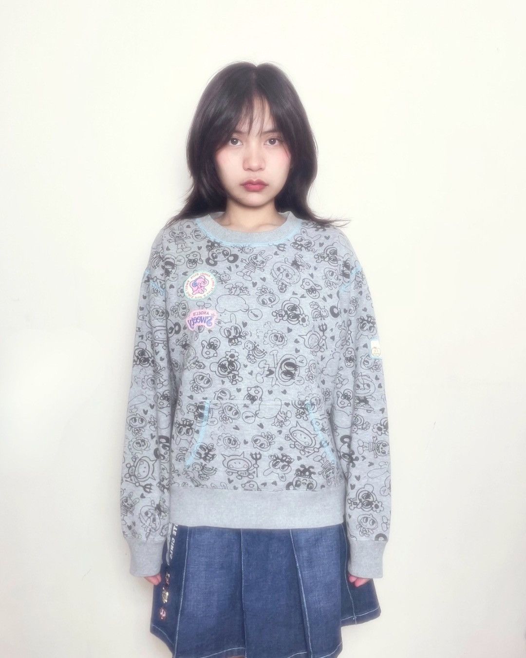 Angel Blue Angel Blue Character All Over Print Sweatshirt Size S / US 4 / IT 40 - 1 Thumbnail