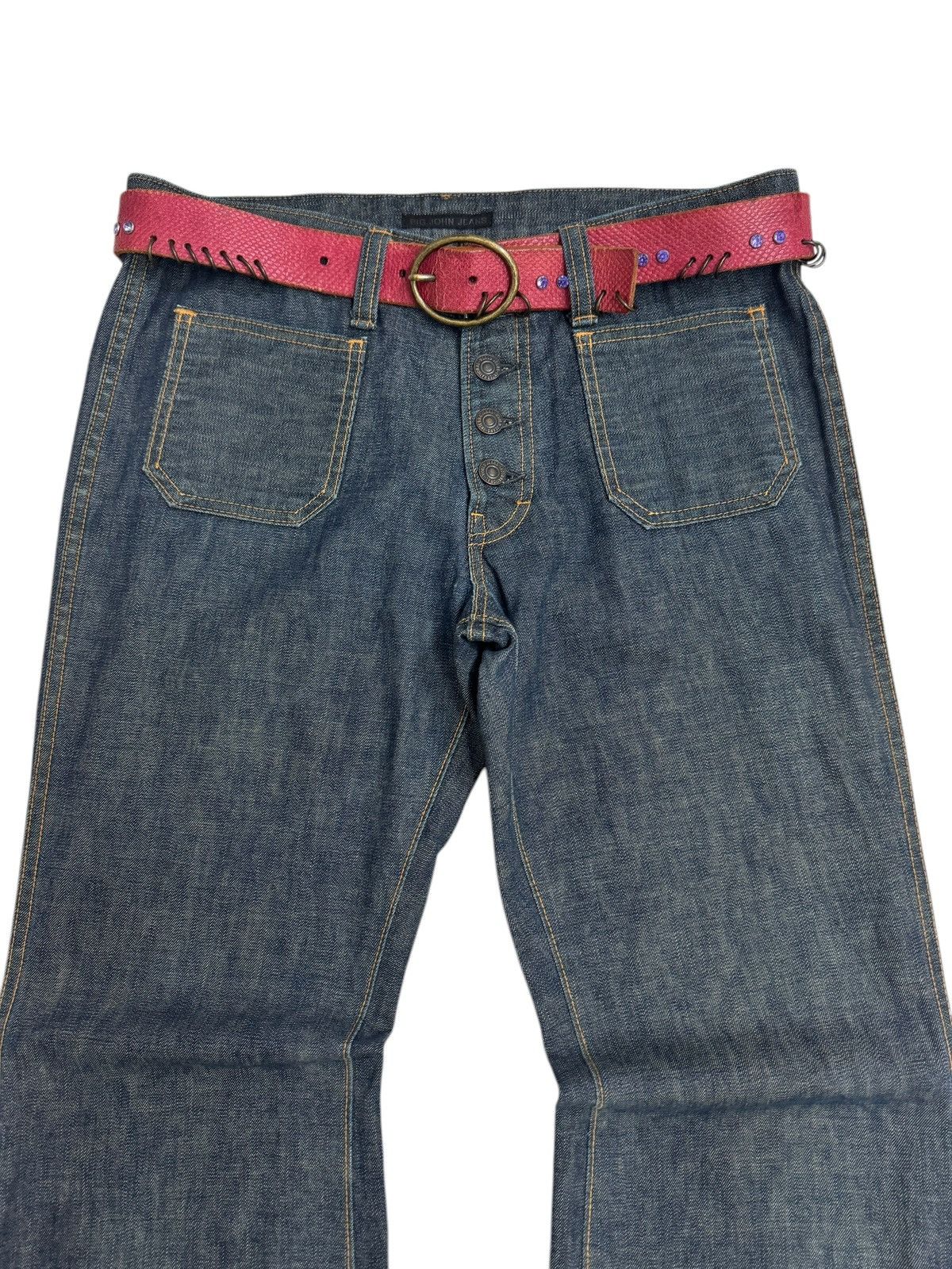Big John × Hysteric Glamour FLARED BIG JOHN BUSH PANT WIDE LEG JEANS Size US 32 / EU 48 - 3 Thumbnail