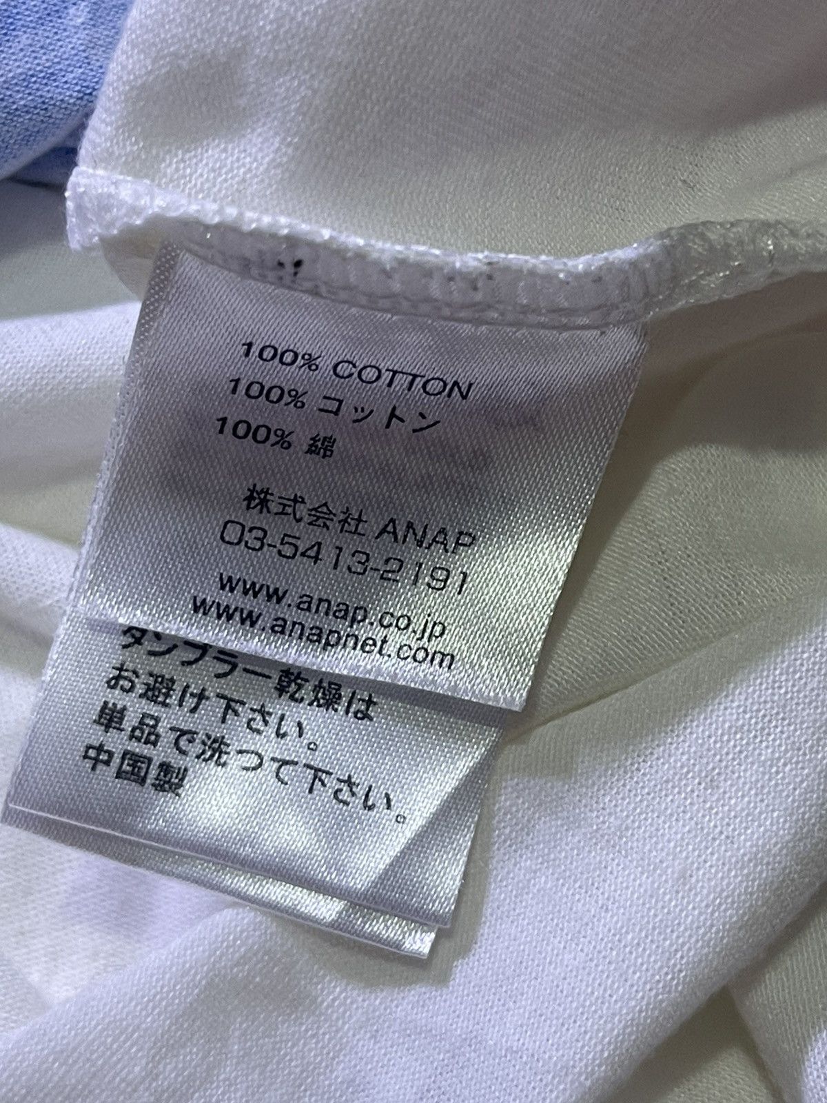 Japanese Brand Y2K ANAP short sleeve tshirt women's Size L / US 10 / IT 46 - 7 Thumbnail