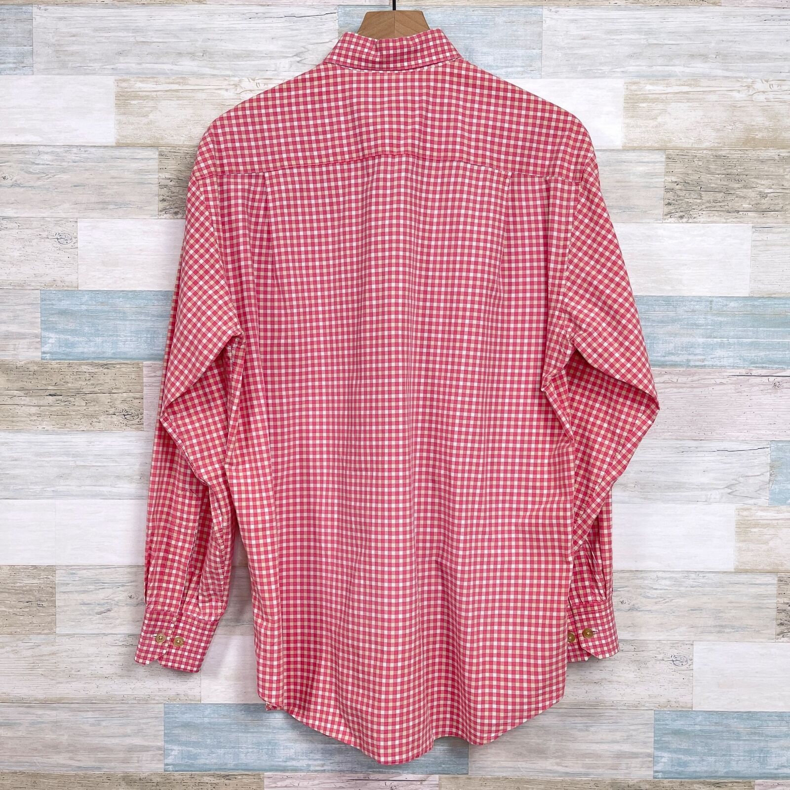 Scott Barber Scott Barber Long Sleeve Button Down Shirt Pink Mens M Size US M / EU 48-50 / 2 - 3 Thumbnail