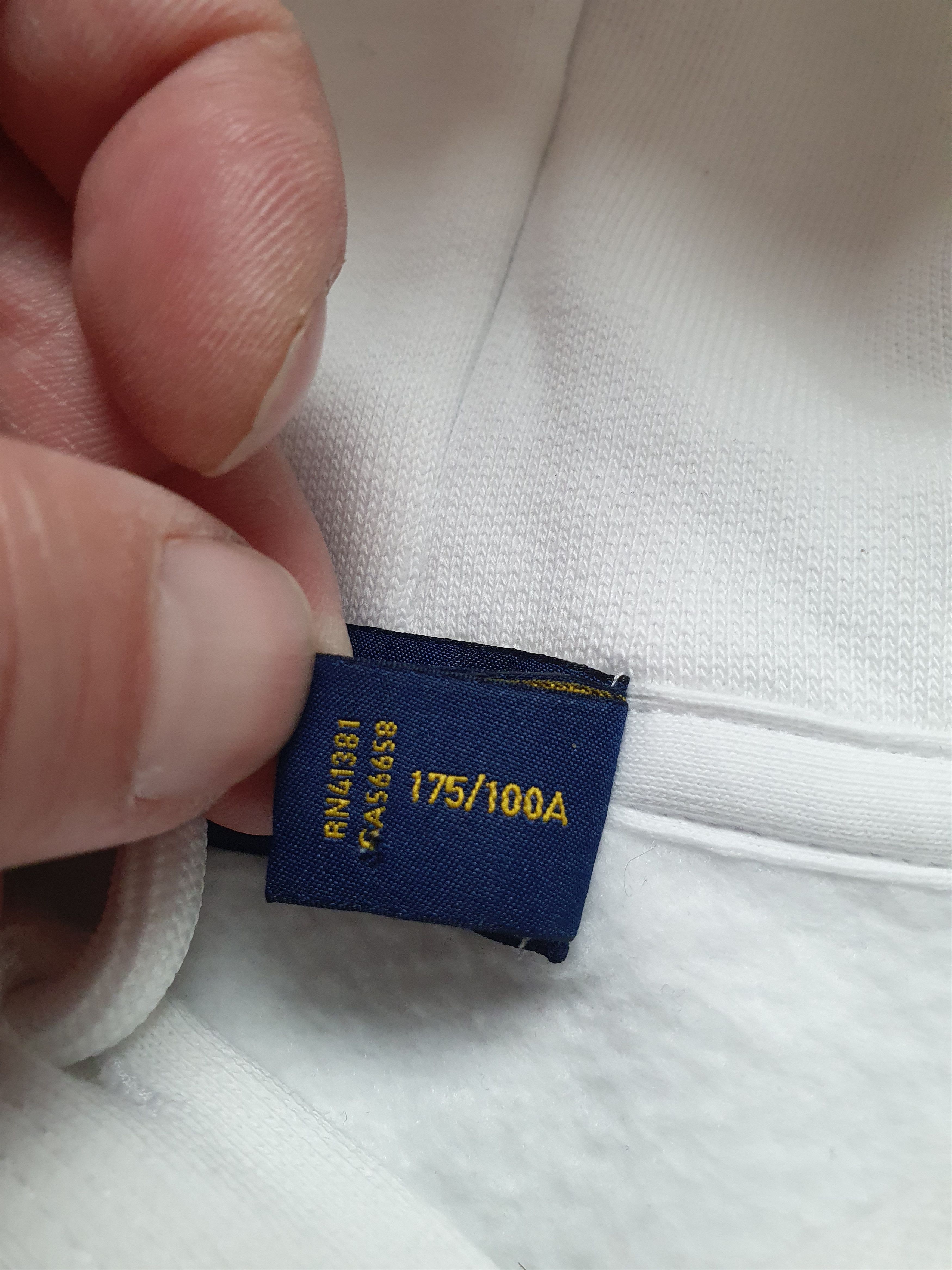 Polo Ralph Lauren Vintage White Polo Ralph Lauren Woman Big Logo Hoodie Size XL / US 12-14 / IT 48-50 - 7 Thumbnail