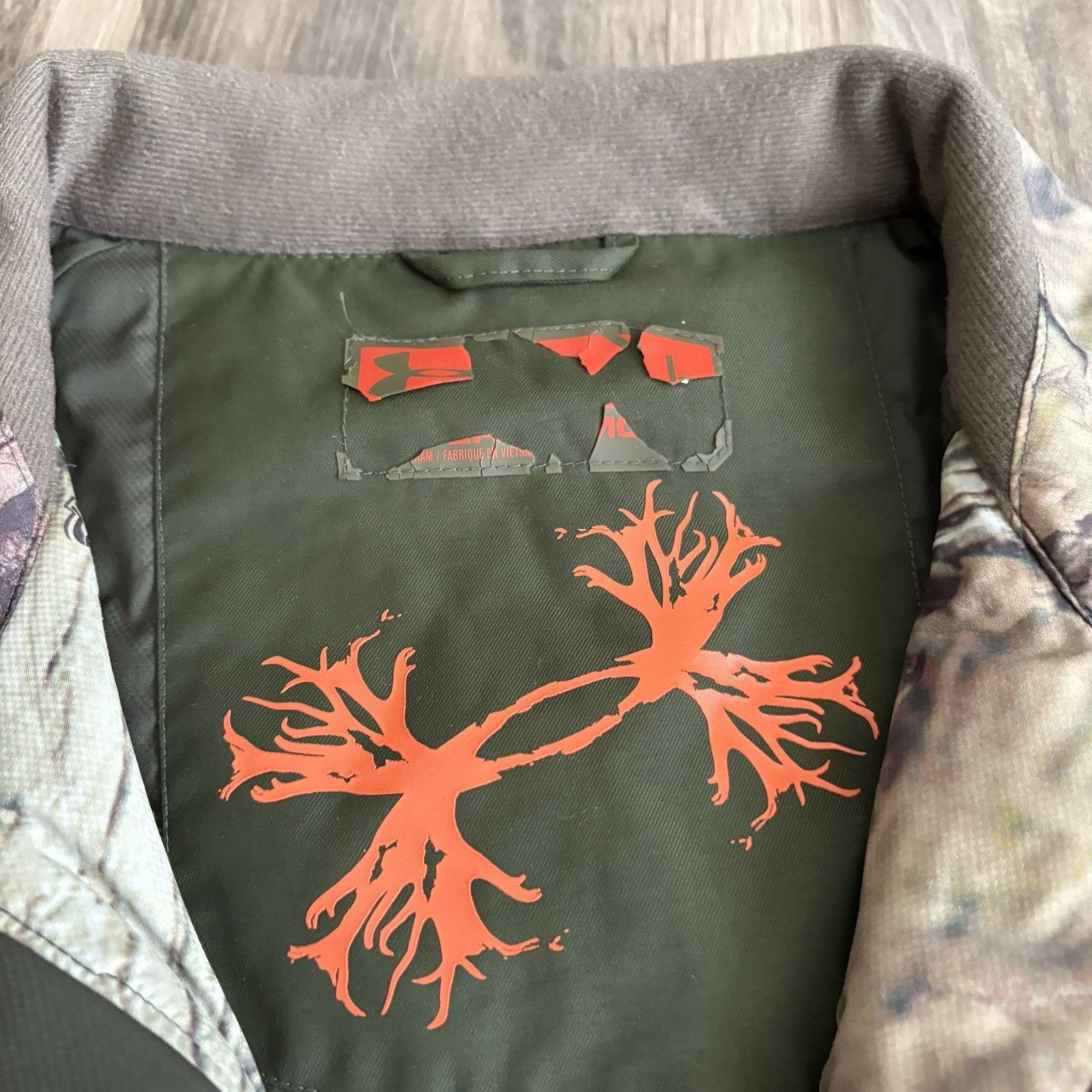 Under Armour Under Armour Storm Mossy Oak Jacket Men's Size L Real Tree Size US L / EU 52-54 / 3 - 7 Thumbnail