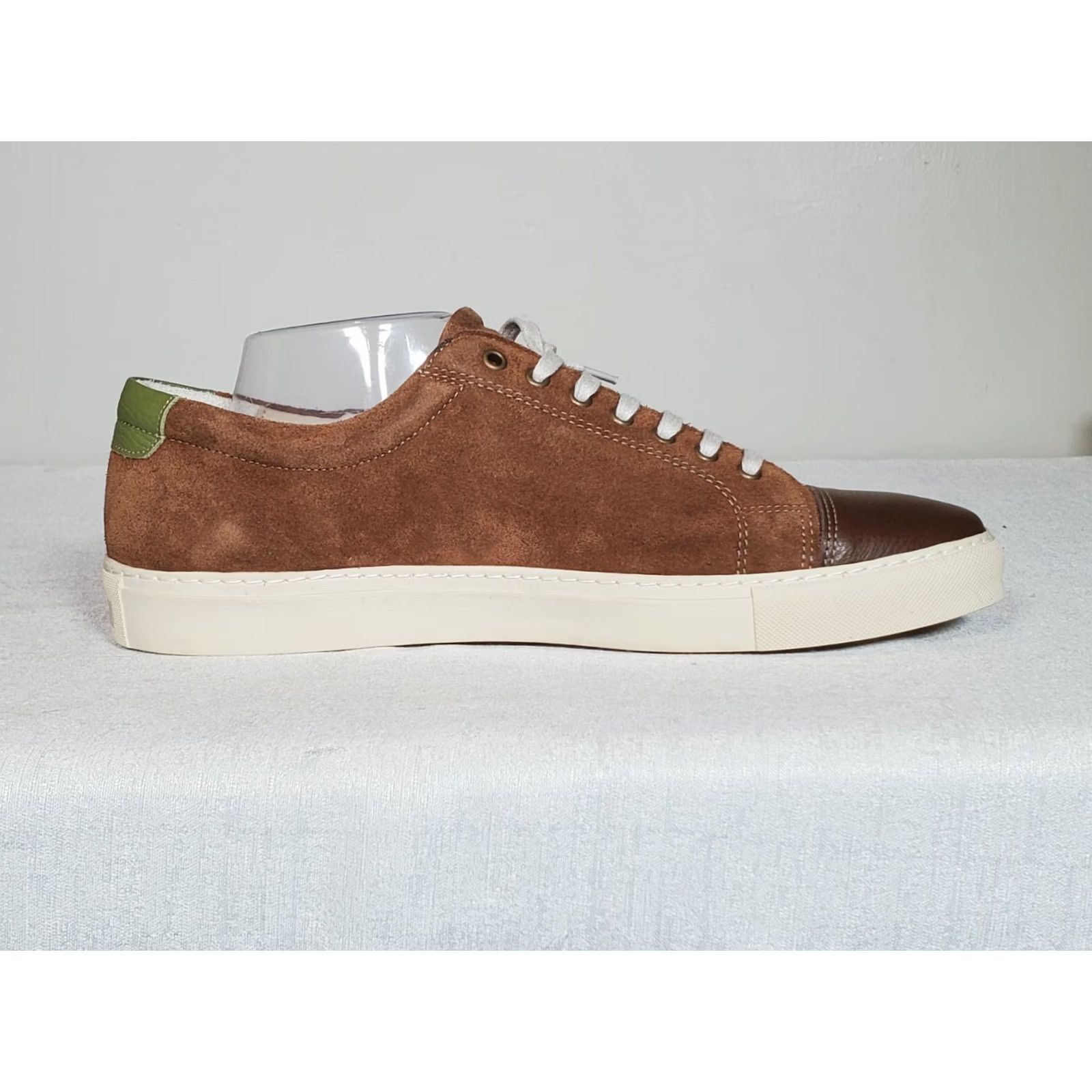 Vintage VINTAGE The Generic Man Low Top Sneakers Brown Leather Handmade Portugal Men US 10.5 Casual Sneakers Size US L / EU 52-54 / 3 - 5 Thumbnail
