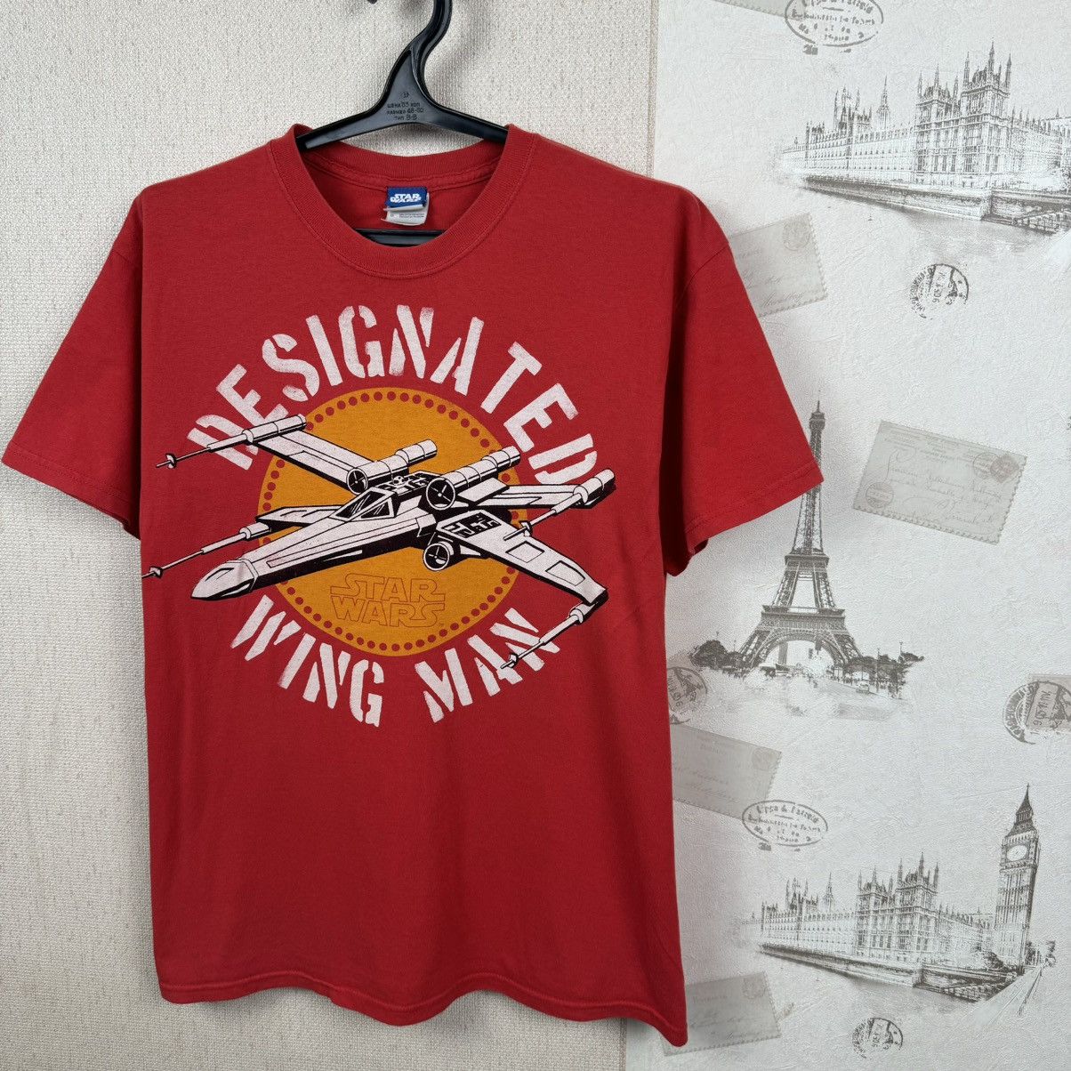 Star Wars Vintage Star Wars T shirt Resignated Wing Man X Wing Red L Size US L / EU 52-54 / 3 - 4 Thumbnail