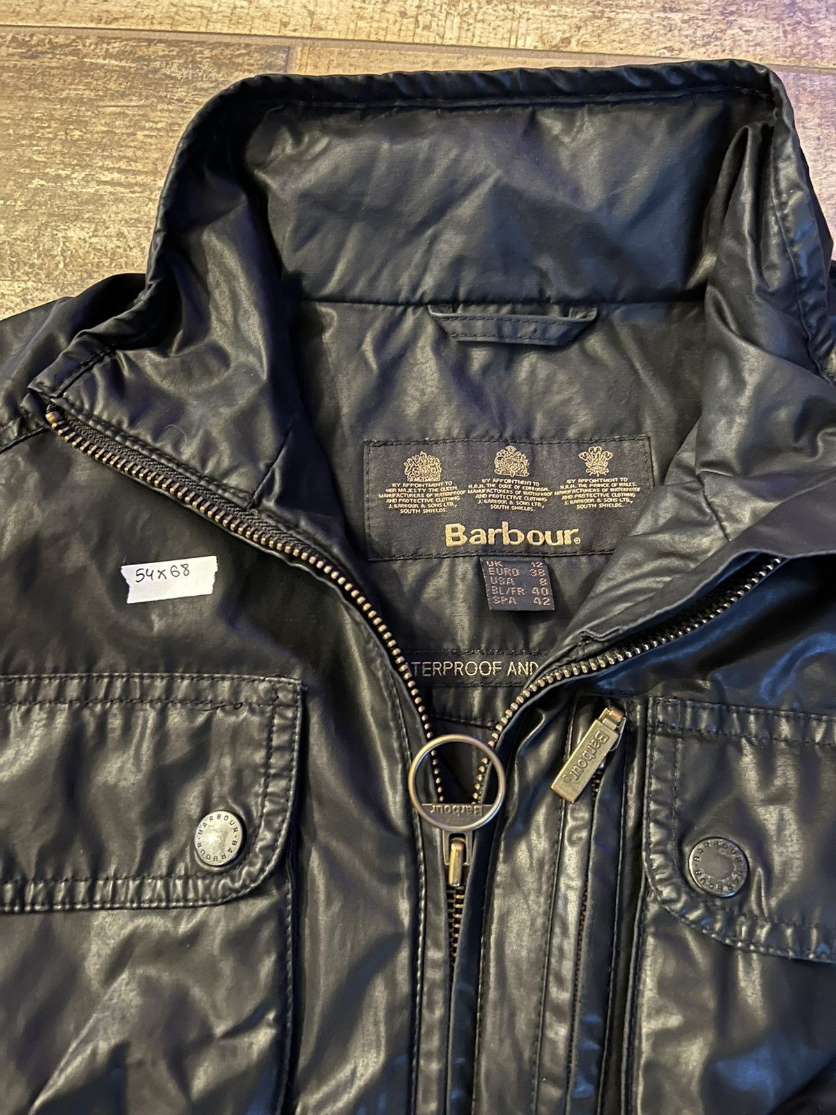 Barbour × Designer × Vintage Barbour black jacket, M , international Size M / US 6-8 / IT 42-44 - 2 Thumbnail