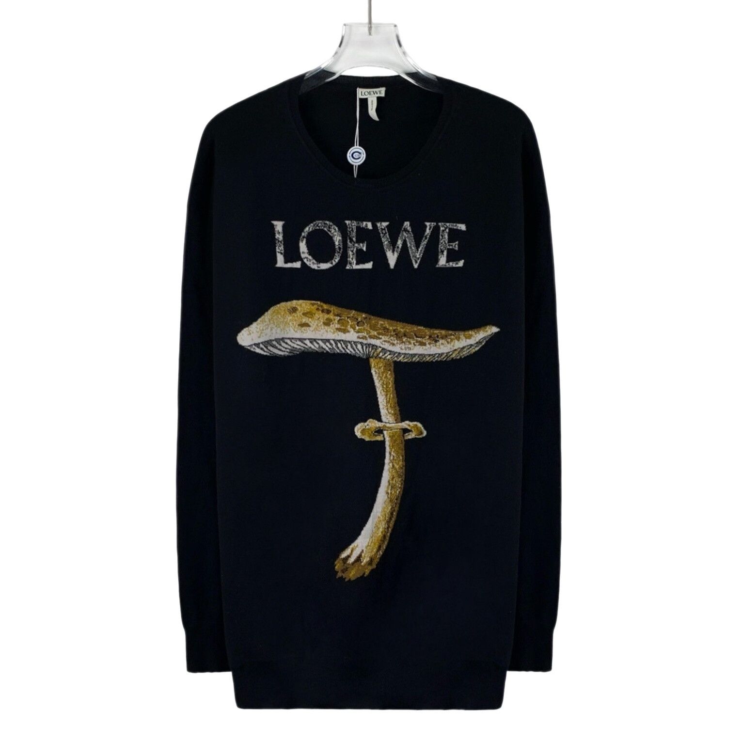 Loewe Loewe Mushroom Intarsia Wool Sweater S Size US S / EU 44-46 / 1 - 1 Thumbnail