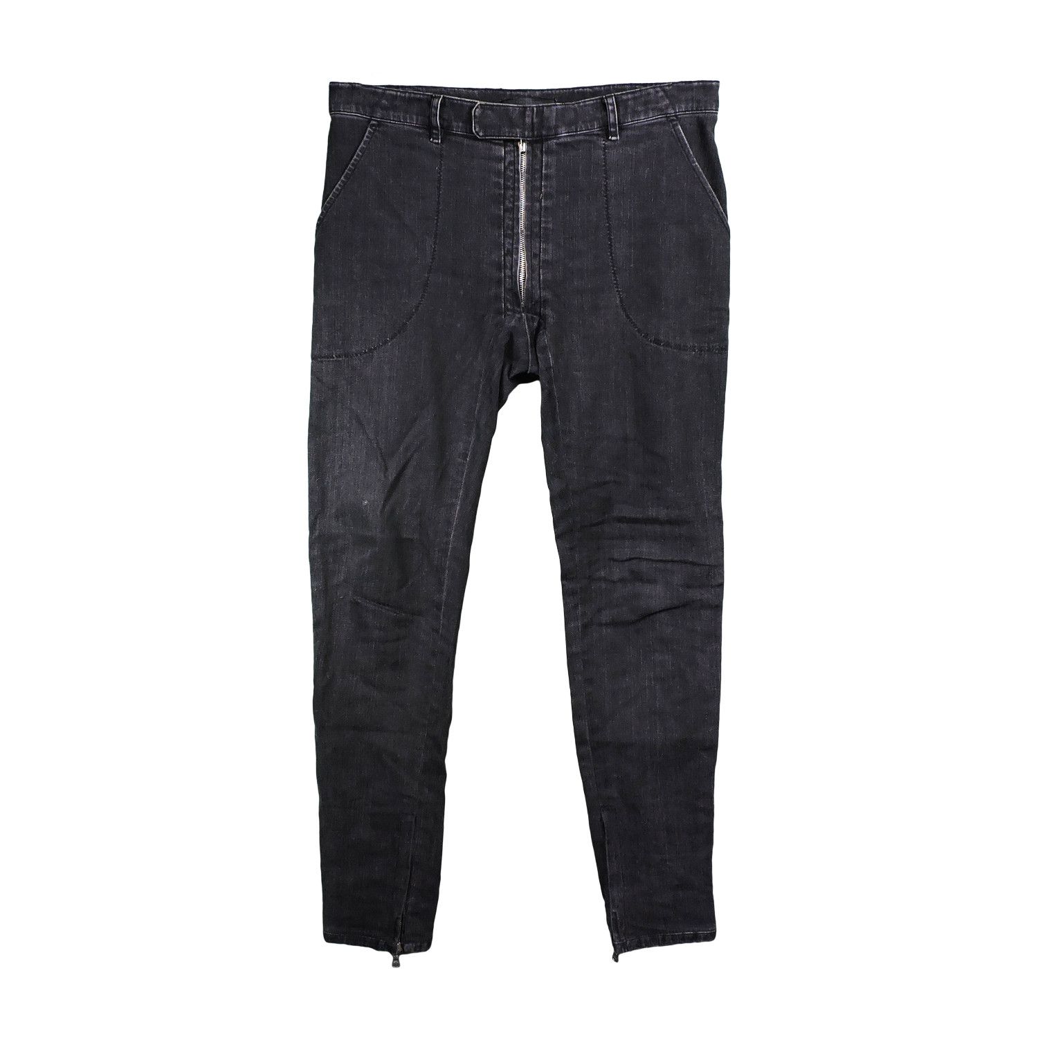 THE ROW Galante Jean cotton cotton Pants Cotton Navy