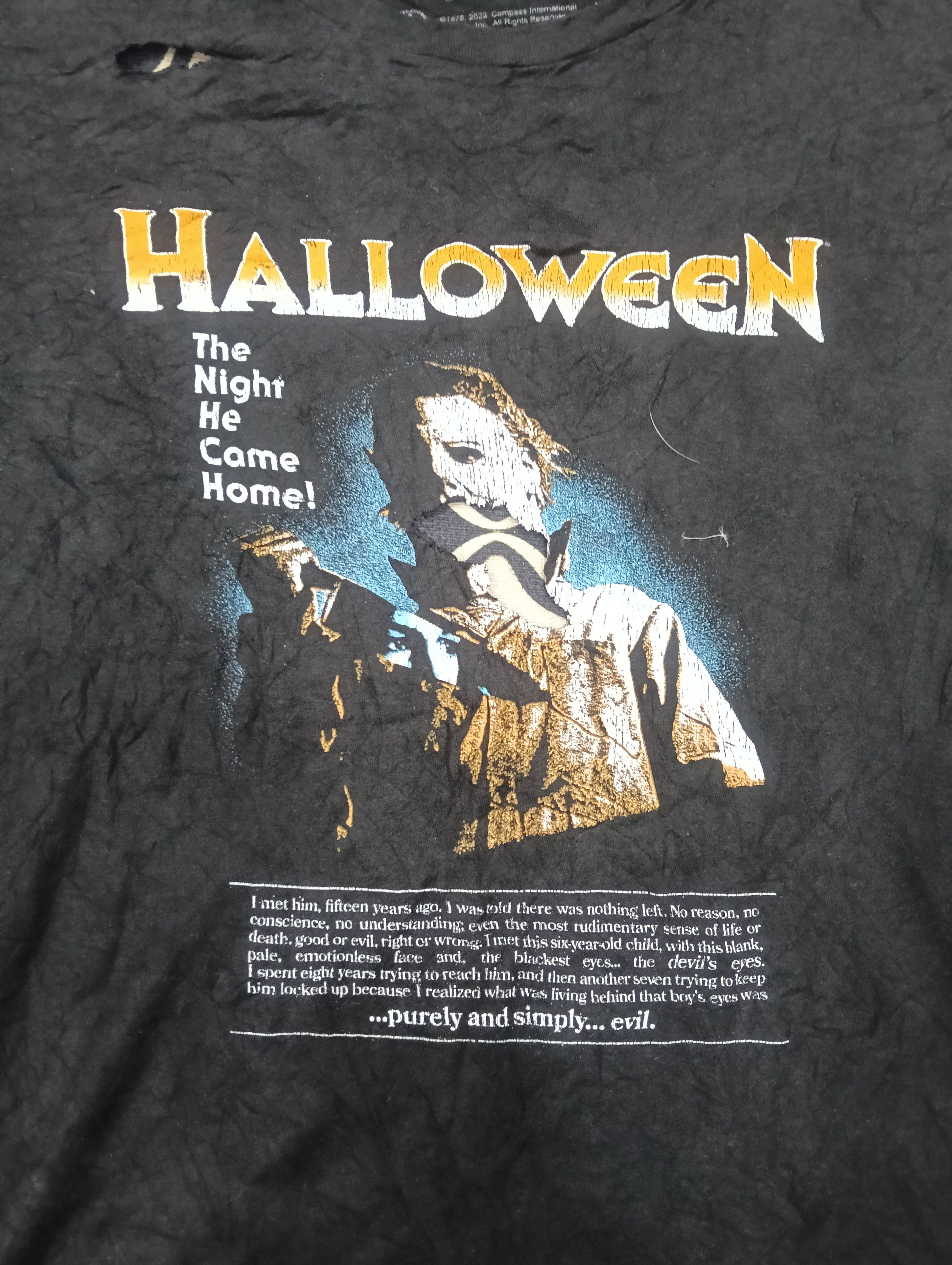 Expert Horror Halloween Movie Tshirt Size US L / EU 52-54 / 3 - 4 Thumbnail