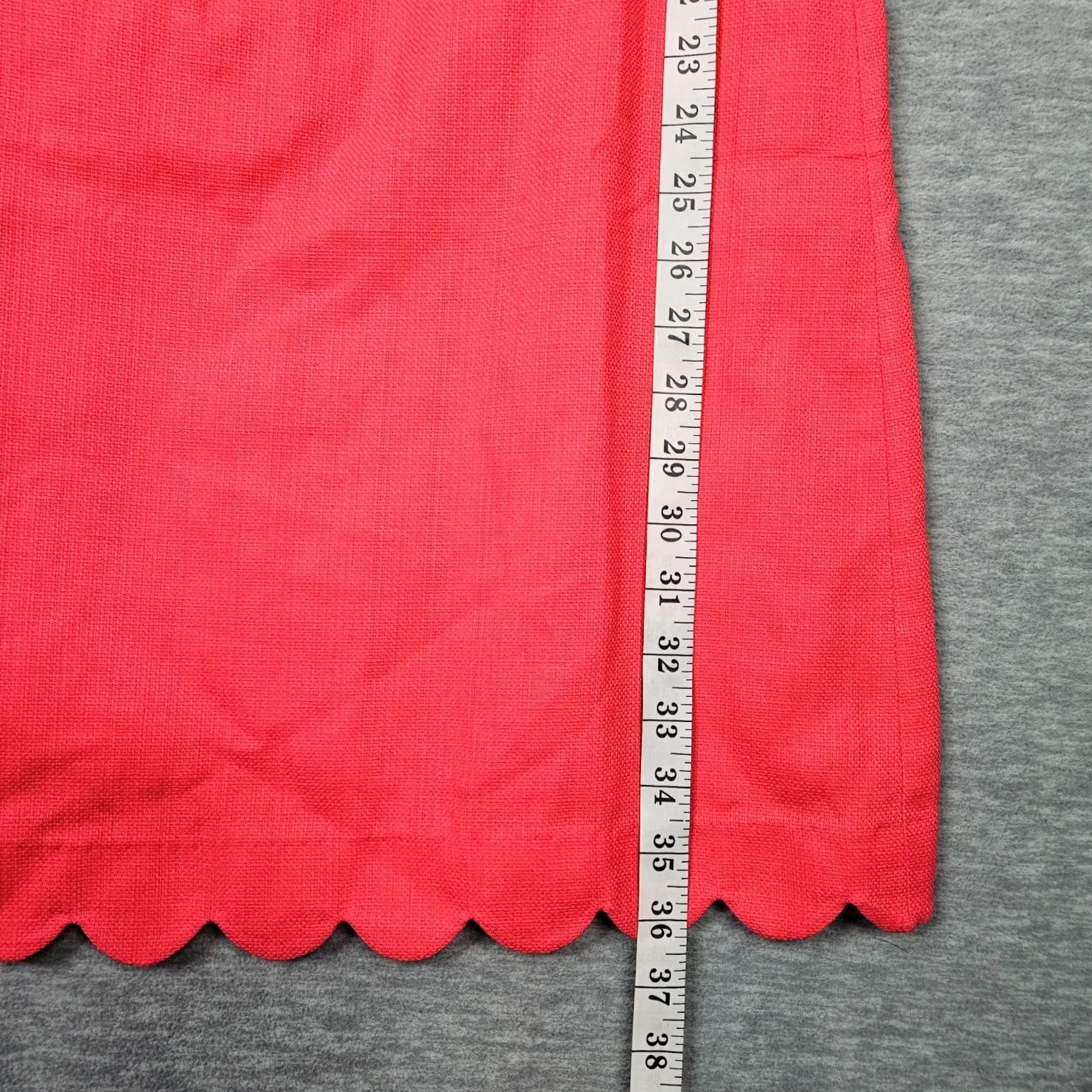 J.Crew VINTAGE J.CREW Shirt Womens Size 6 Pink Sheath Cotton Lined Square Neck Sleeveless Dress Size M / US 6-8 / IT 42-44 - 7 Thumbnail