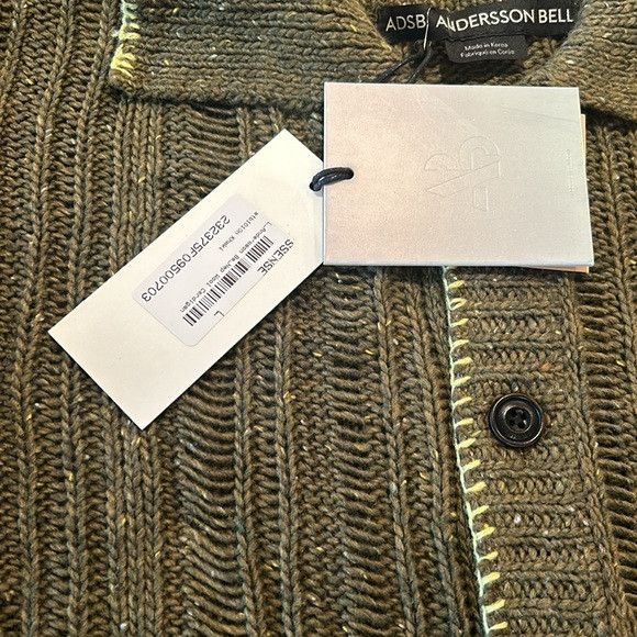Andersson Bell NEW SSENSE ANDERSSON BELL Khaki Nep Cardigan large Size L / US 10 / IT 46 - 5 Thumbnail