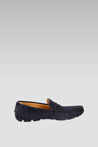 Prada o1la1rc1a0925 Suede Loafers in Blue Size US 8 / EU 41 - 4 Thumbnail