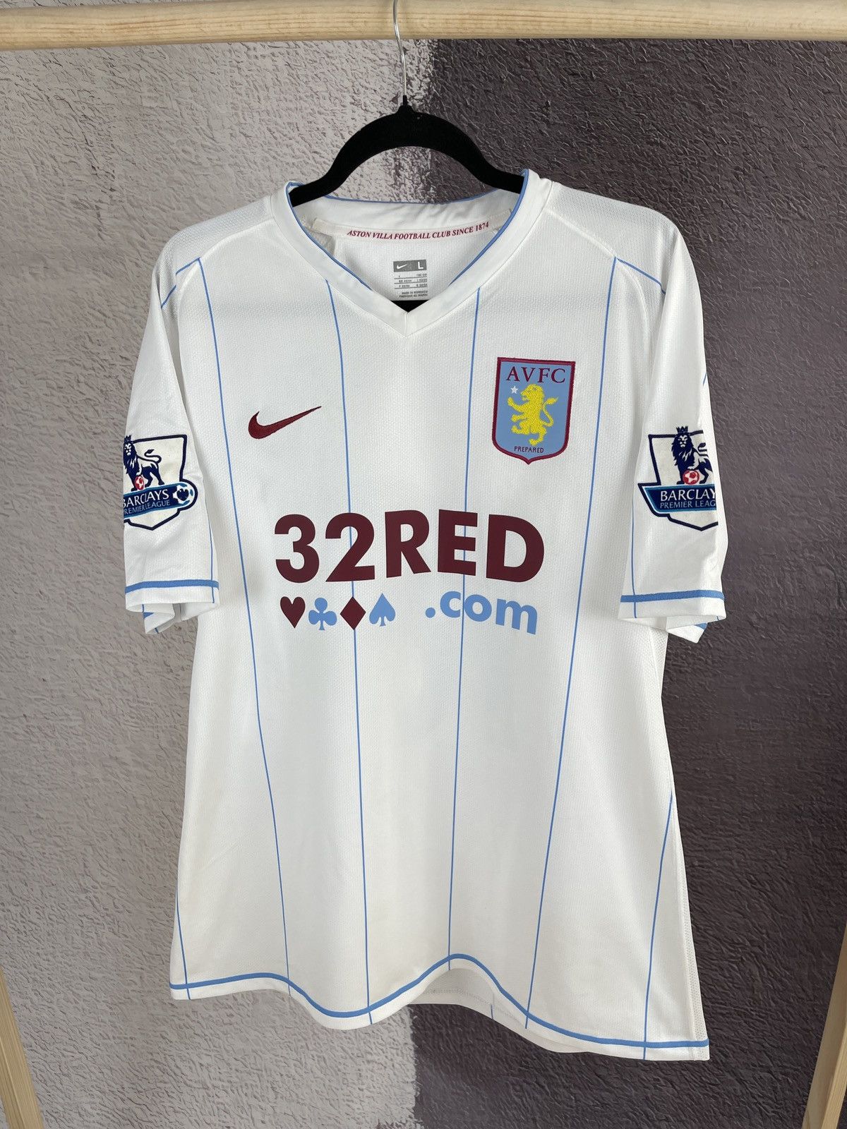 Nike Match Issue Nike Aston Villa 2007 08 #18 Wayne Routledge Size US L / EU 52-54 / 3 - 2 Thumbnail