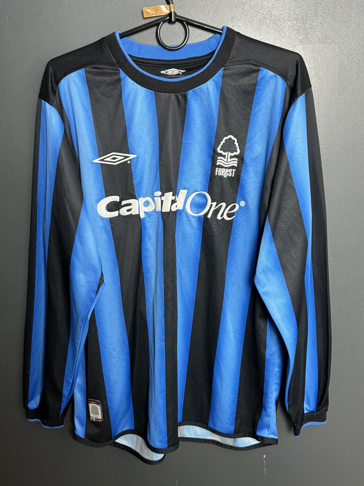 Umbro Nottingham Forest 03/05 Third Harewood Football Jersey Size US M / EU 48-50 / 2 - 2 Thumbnail