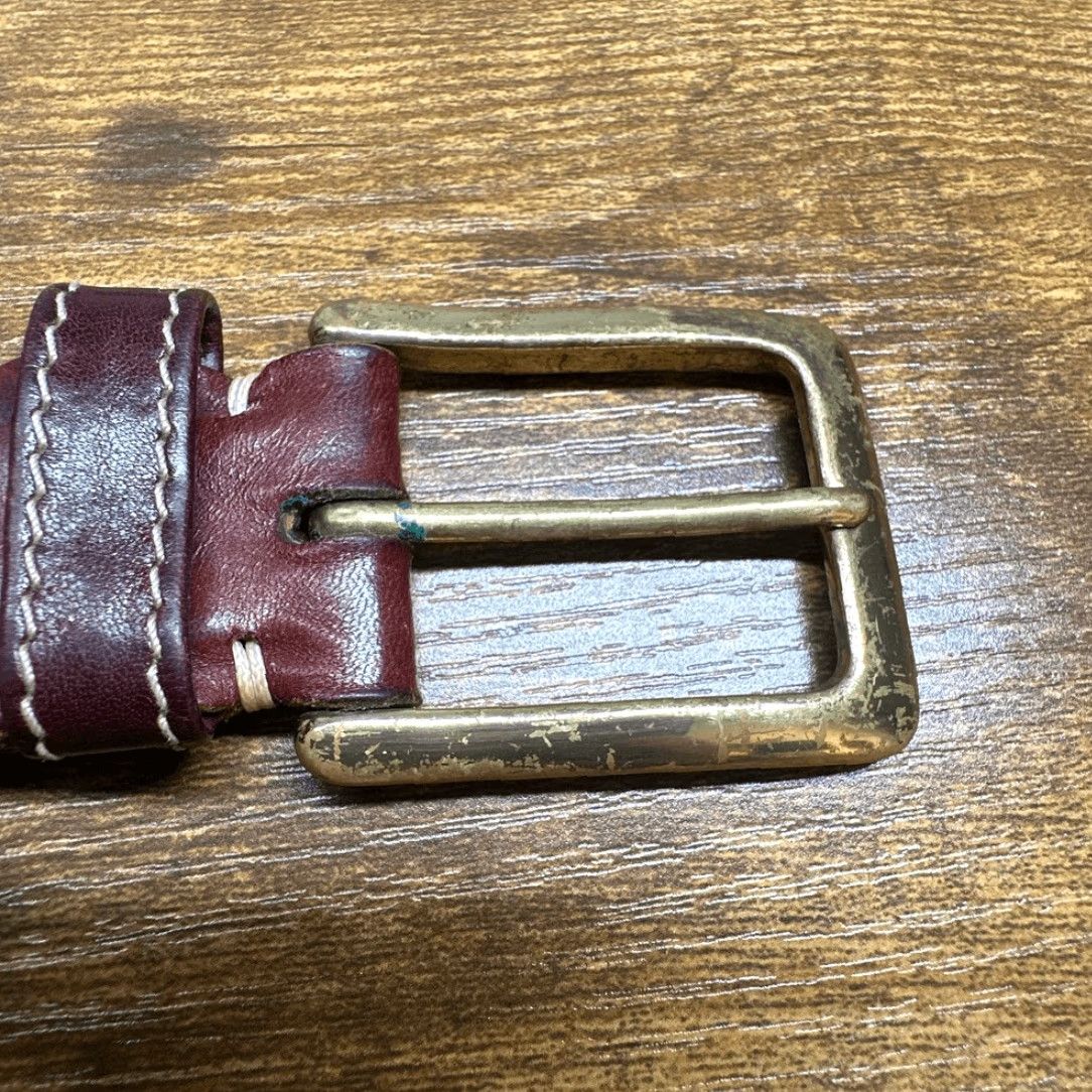 Cole Haan Cole Haan Belt Mens 38 Brown Brass Buckle Made in England A0694 Brown Belt Men 38 Brown 1” W 45” L Size 38 - 7 Thumbnail