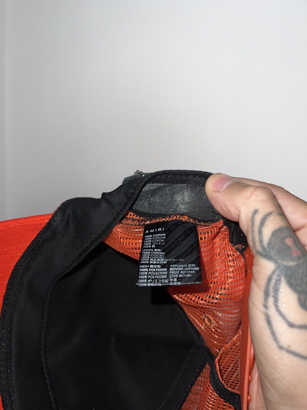 Amiri Amiri 3 star trucker hat Size ONE SIZE - 3 Thumbnail