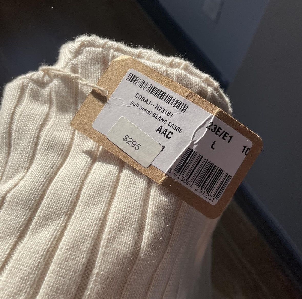 A.P.C. APC Ribbed Cotton Sweater Size US L / EU 52-54 / 3 - 3 Thumbnail