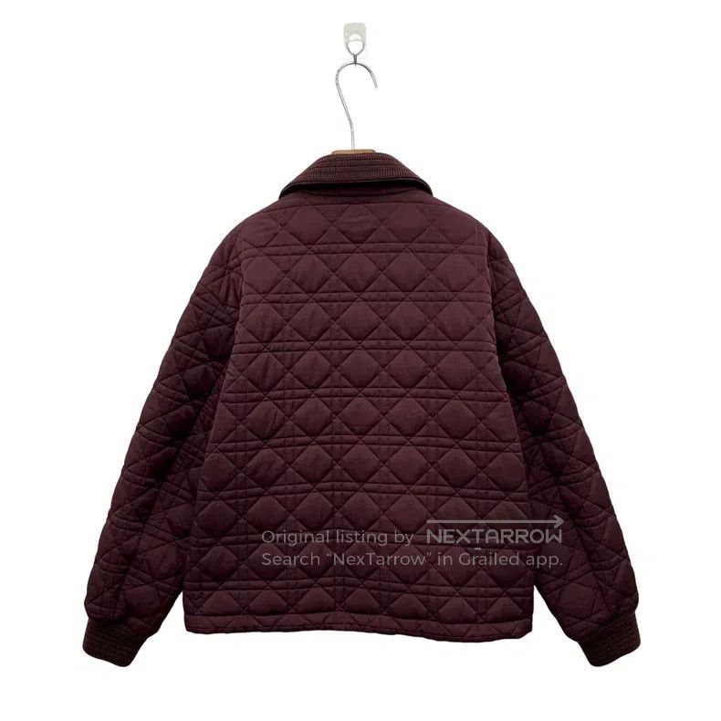 Dior Dior SS25 Burgundy Rattan Plaid Keated Flower Jacket Size US M / EU 48-50 / 2 - 3 Thumbnail
